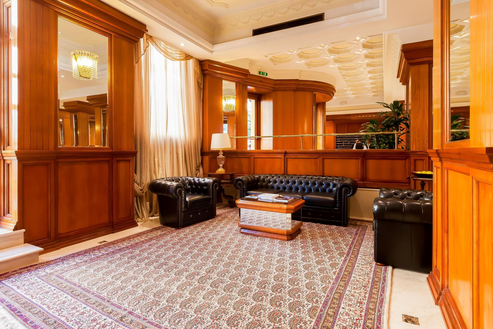 Vista Lobby Radisson Blu GHR Hotel, Rome