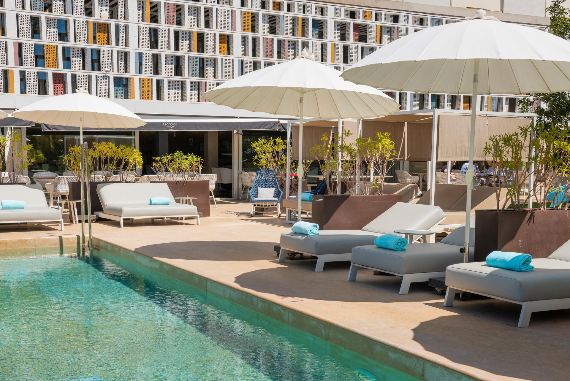 Vista Piscina Leonardo Boutique Hotel Port Portals - Adults only