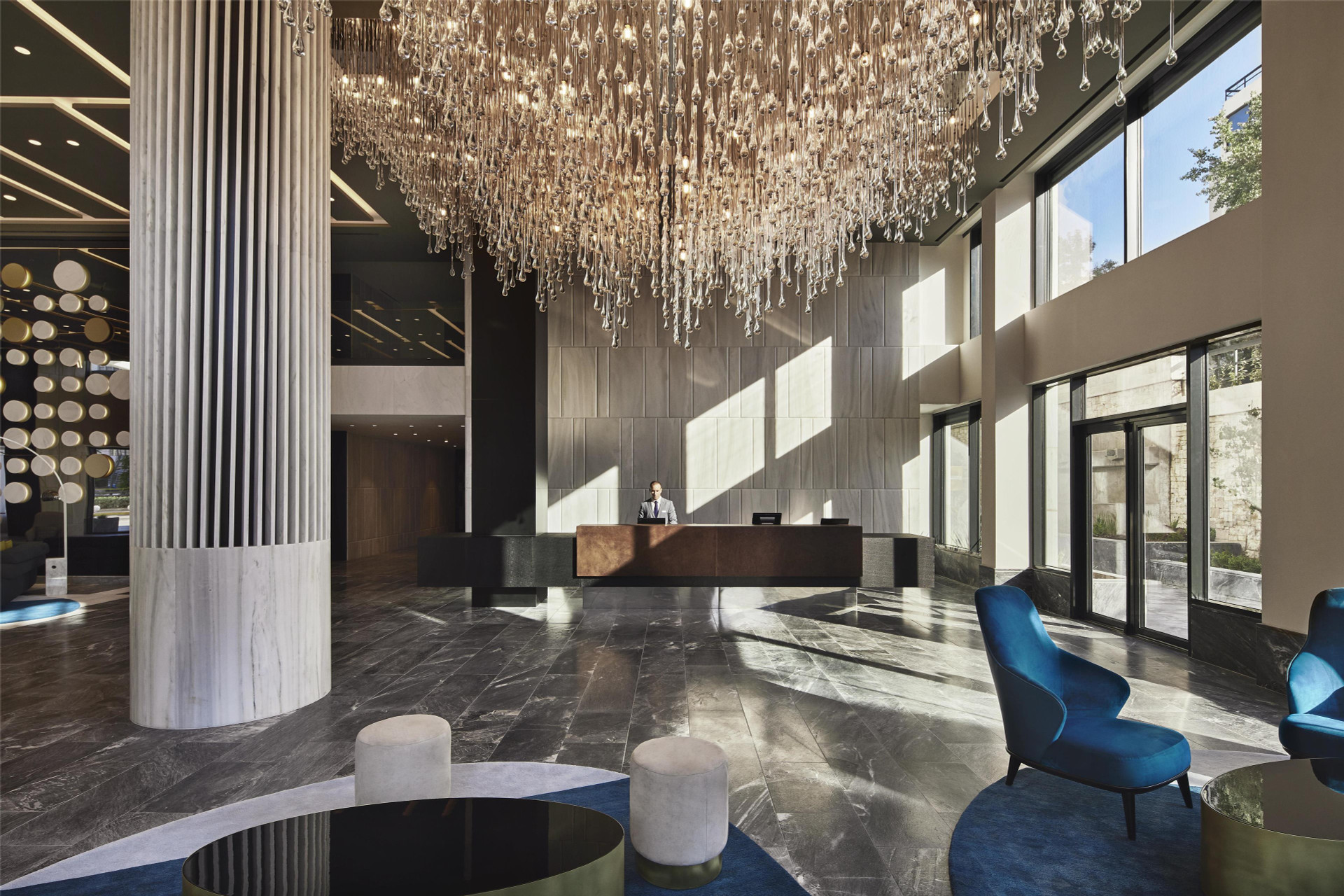Vista Lobby Grand Hyatt Athens