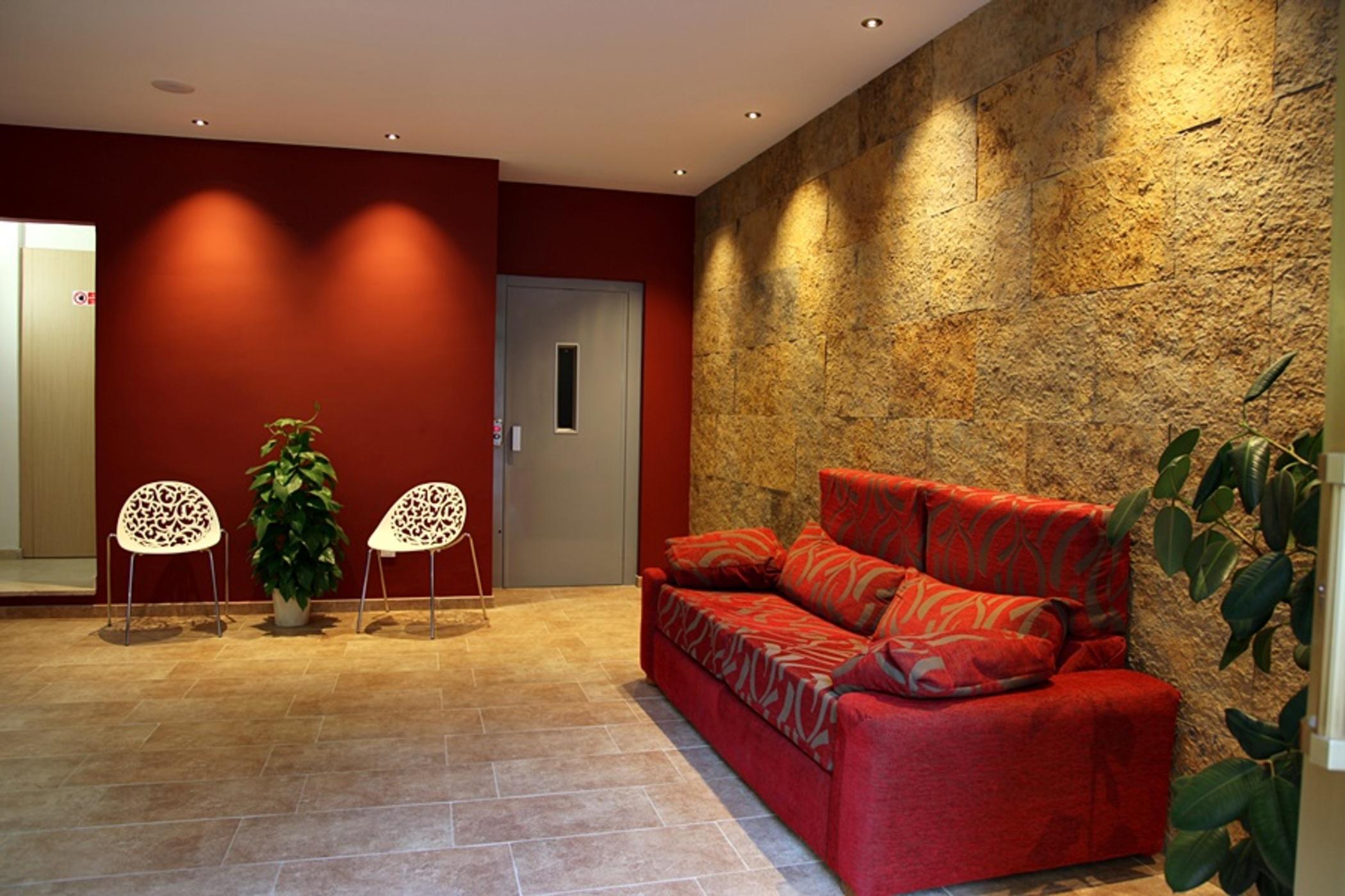 Vista Lobby Hostal Santel San Marcos
