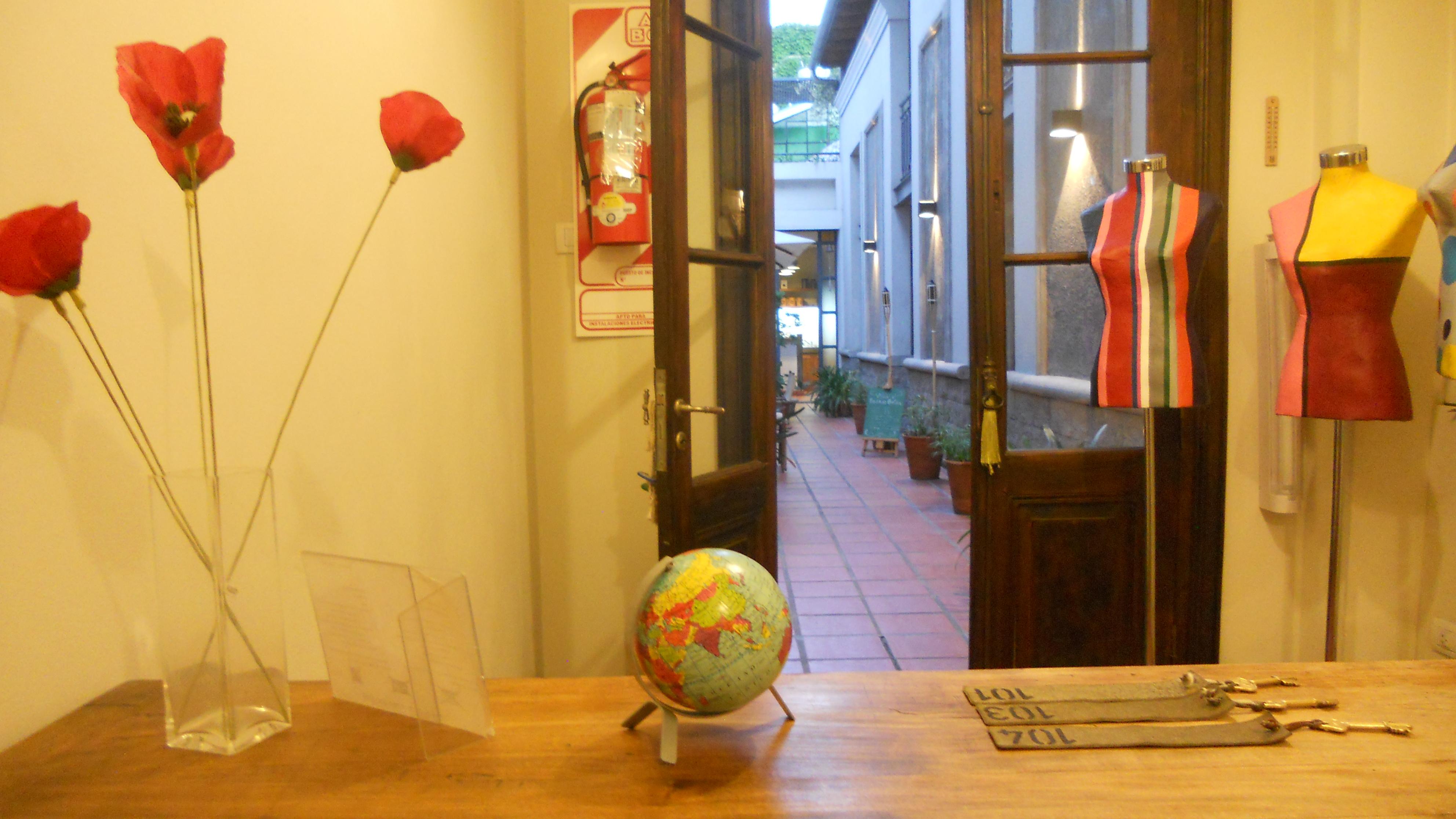 Vista Lobby Posada Gotan