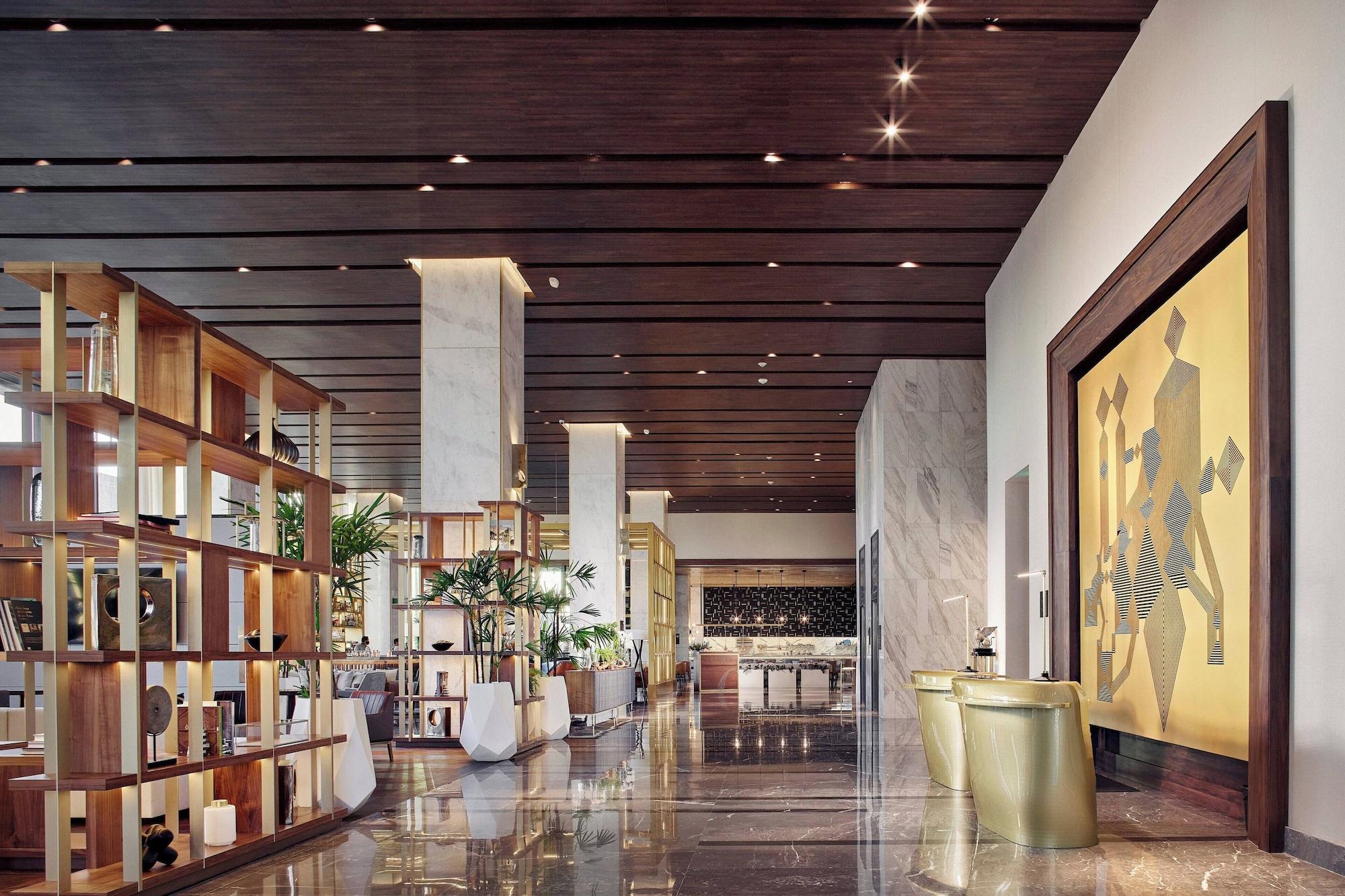 Vista Lobby JW Marriott Hotel Monterrey Valle