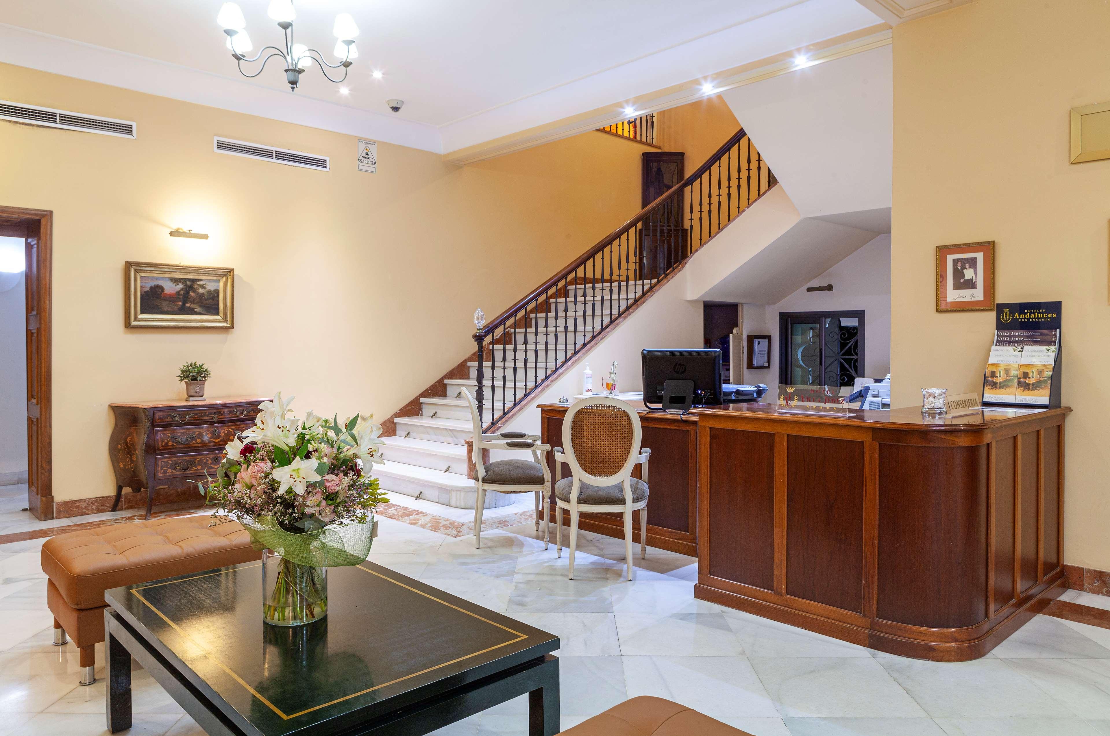 Vista Lobby Hotel Villa Jerez