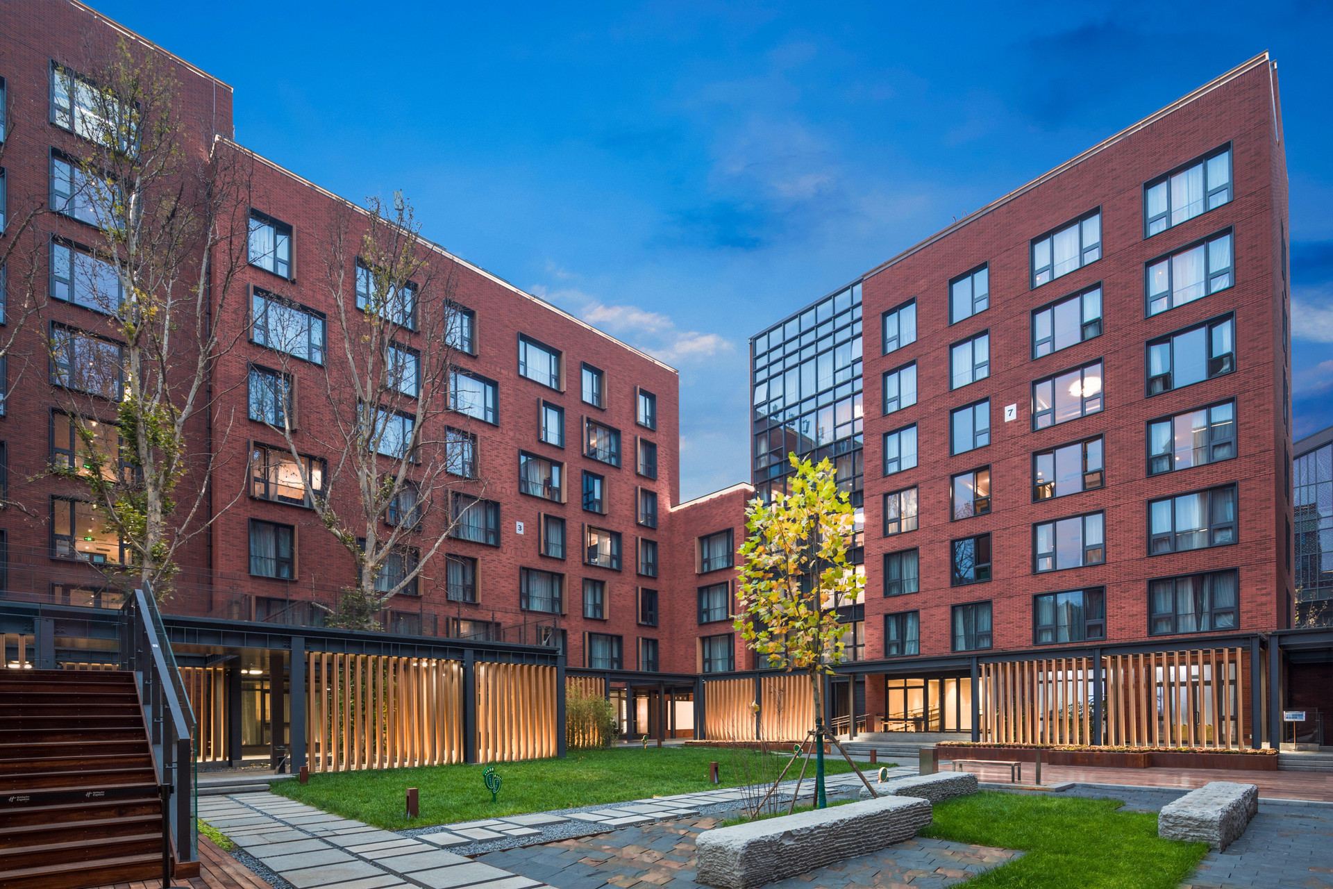Vista Exterior Holiday Inn Express Beijing Shijingshan Parkview by IHG