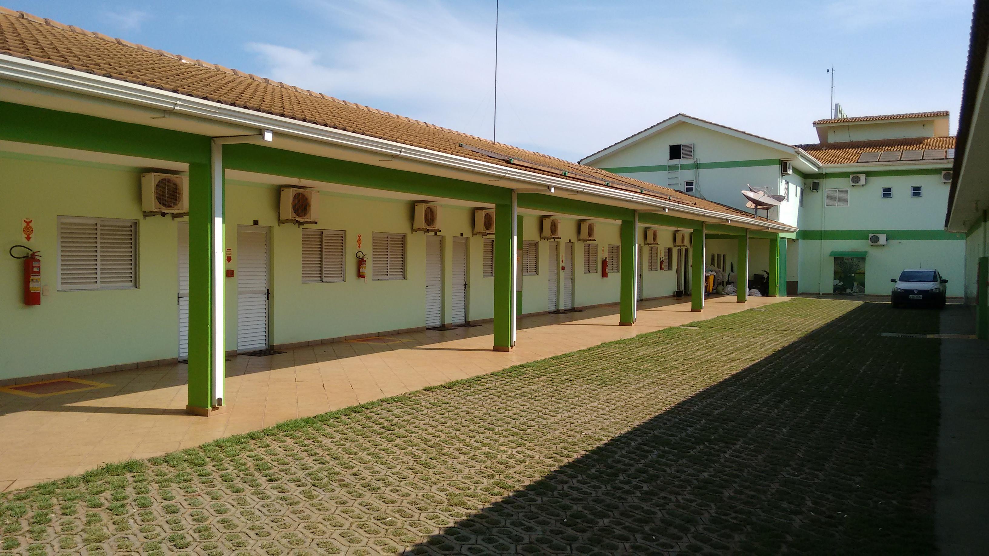 Vista da fachada Pantanal Norte Hotel