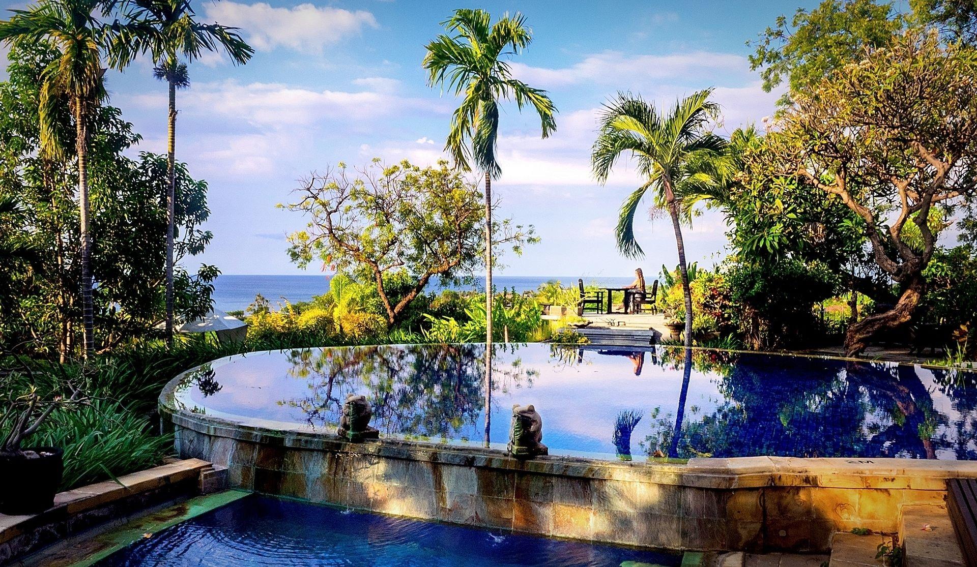 Vista Piscina Zen Resort Bali