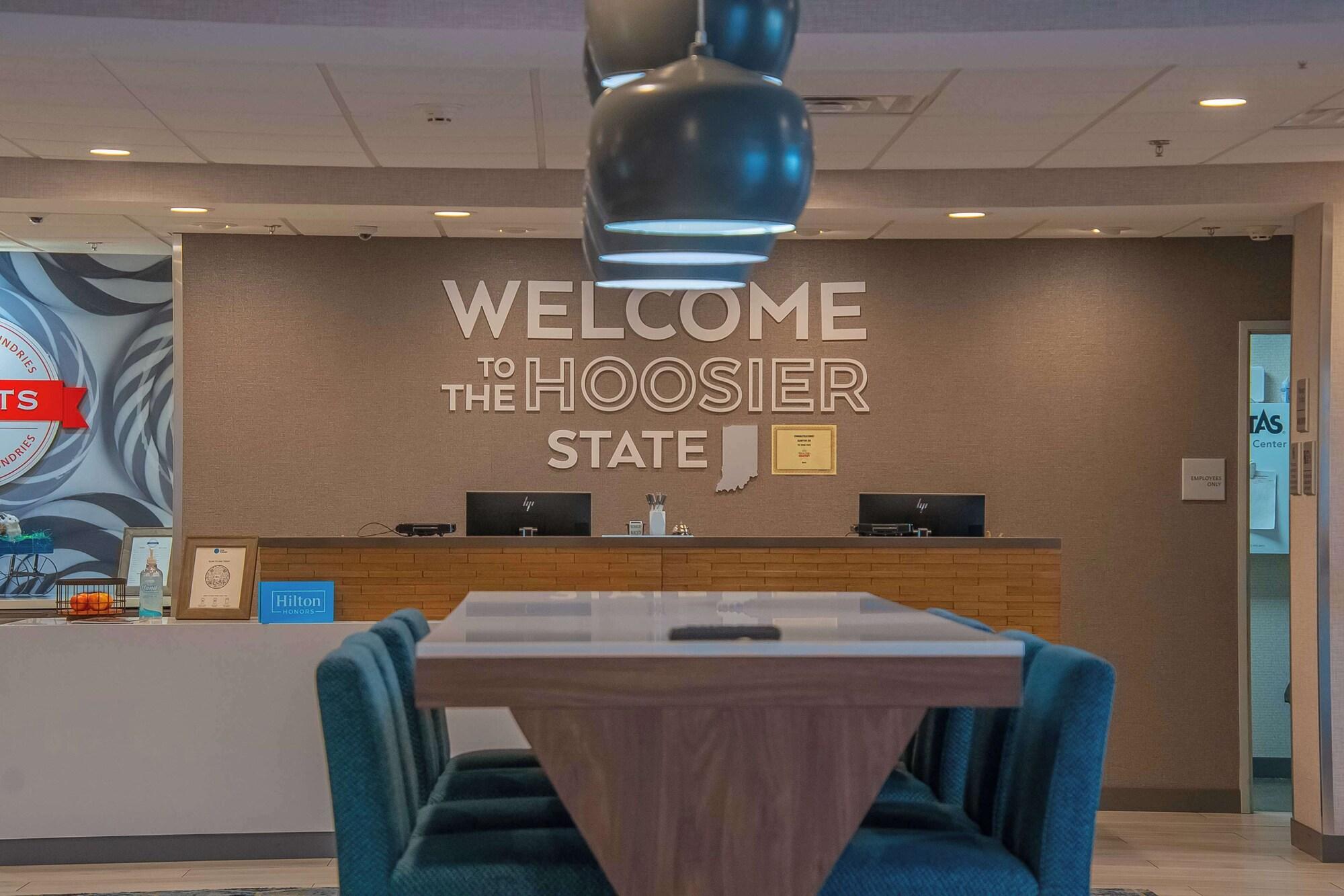 Vista Lobby Hampton Inn Wabash