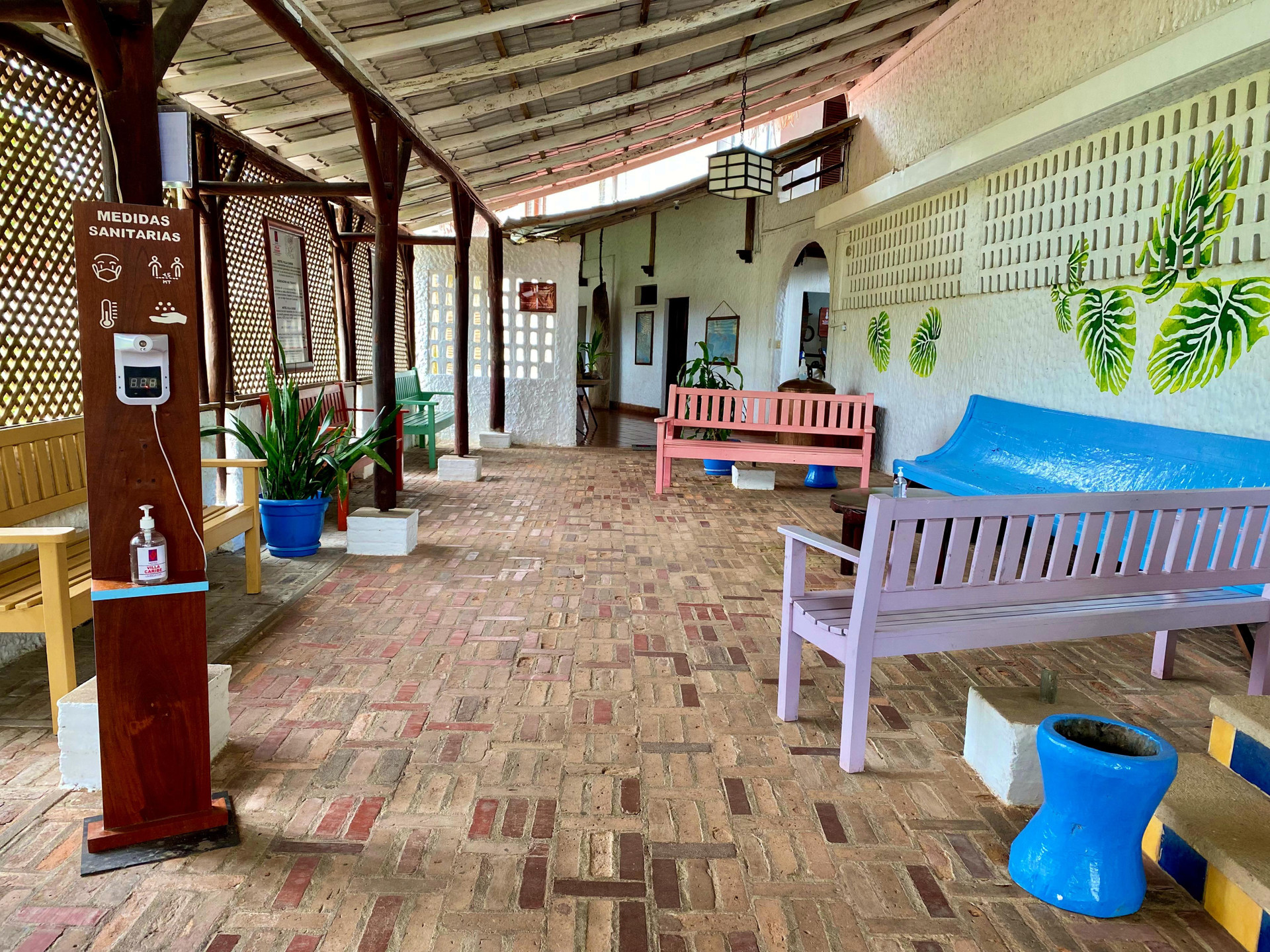 Vista Lobby Hotel Villa Caribe