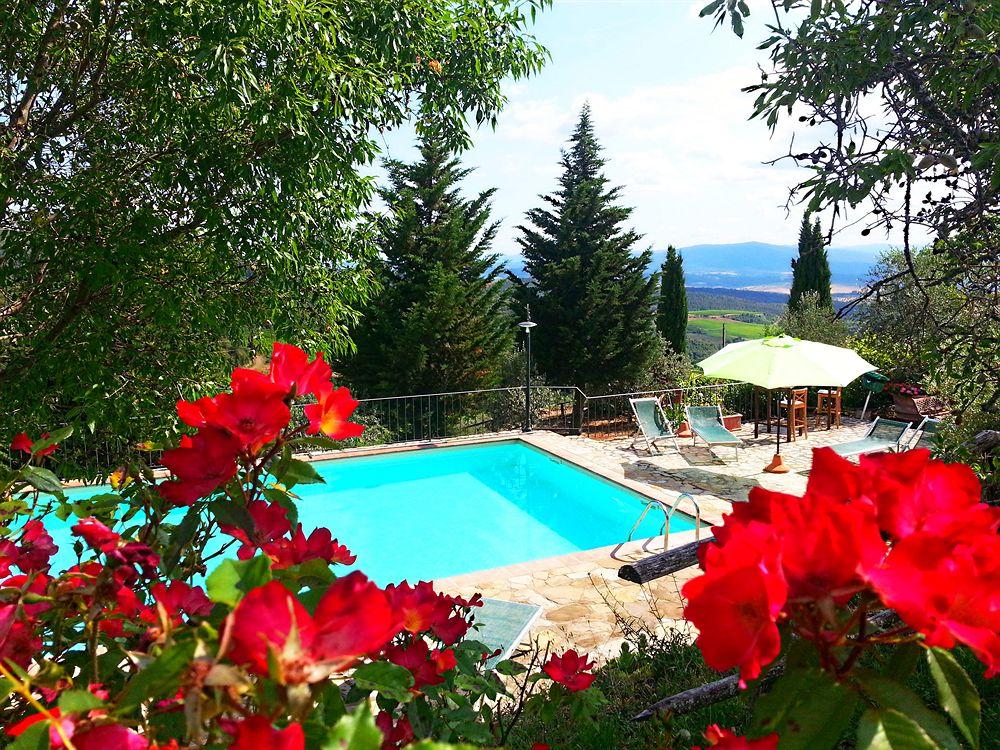 Vista Piscina Podere Palazzolo