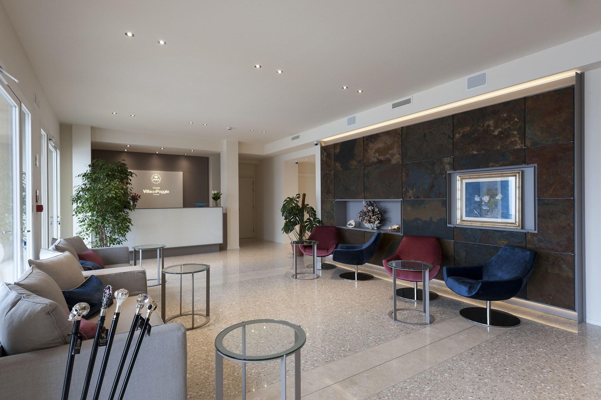Vista Lobby Hotel Villa del Poggio