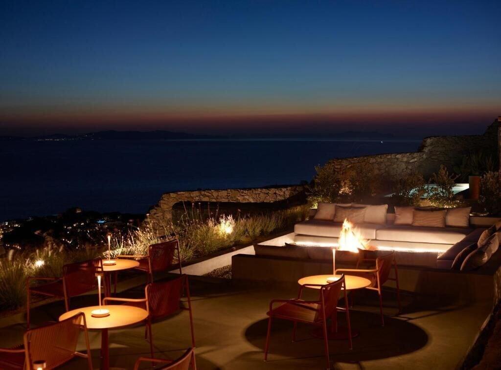 Bar/Salón Collini Hotel Mykonos