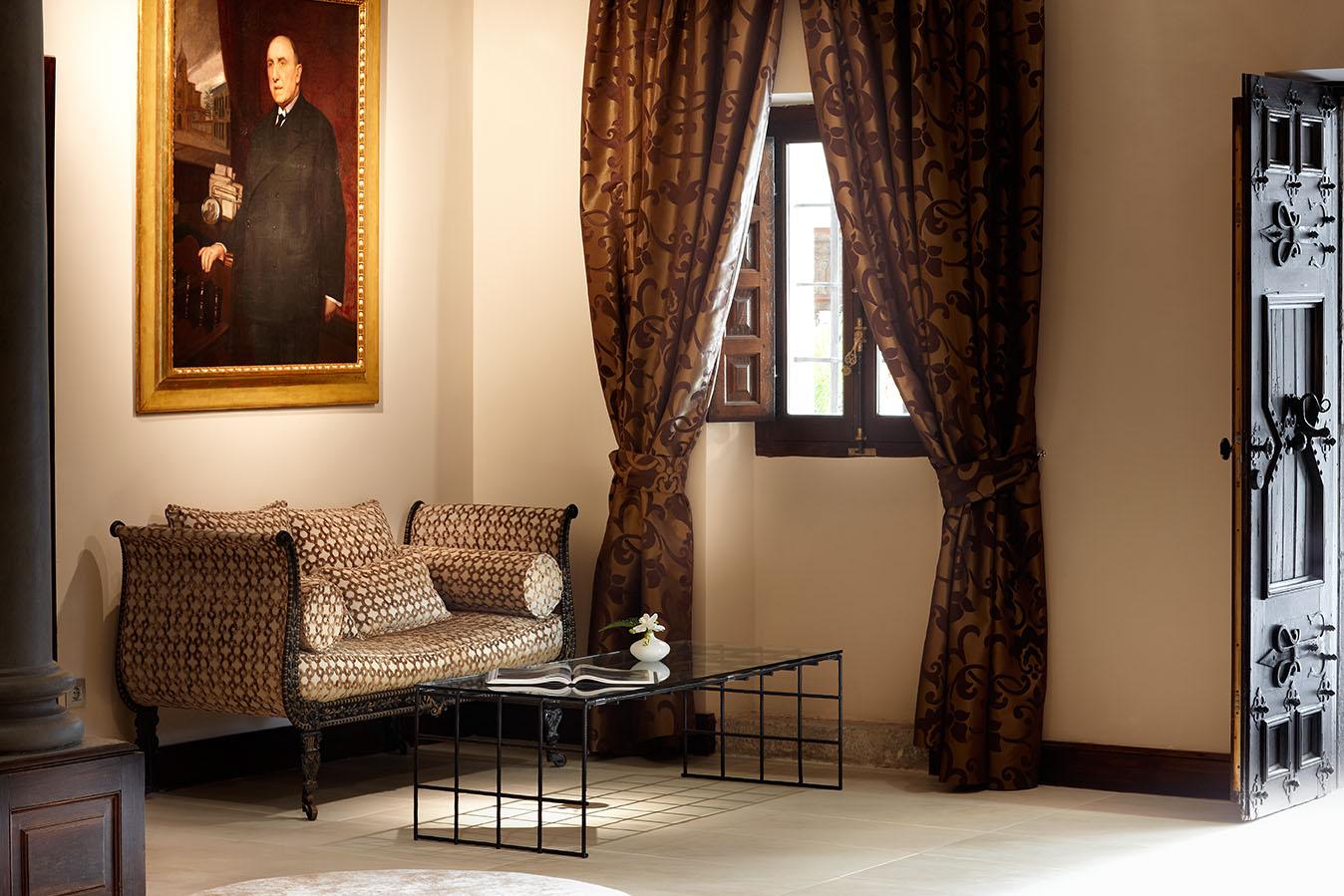 Vista Lobby Iriarte Jauregia Hotel