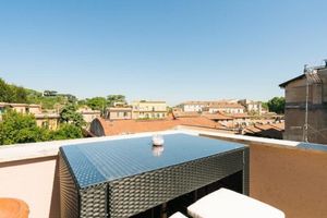 Alquiler Vacacional - Garibaldi Roof Garden - Terrace with spectacular views of S. Peter and Gianicolo