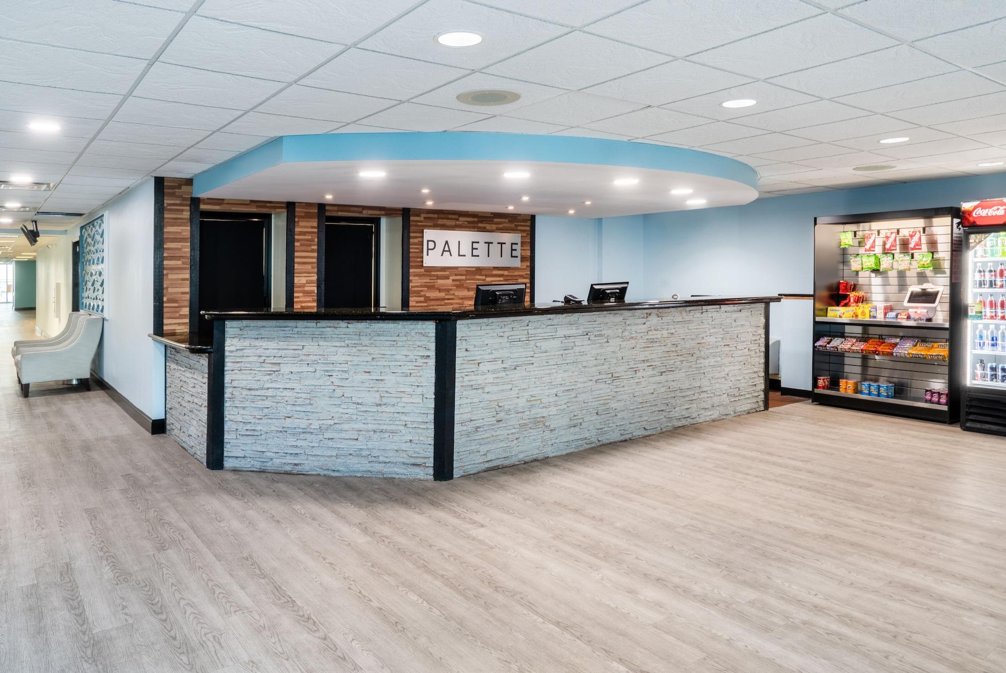 Vista Lobby Palette Resort Myrtle Beach