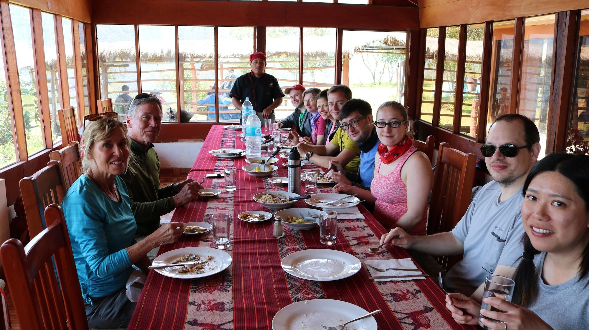 Restaurant Llactapata Lodge Overlooking MachuPicchu