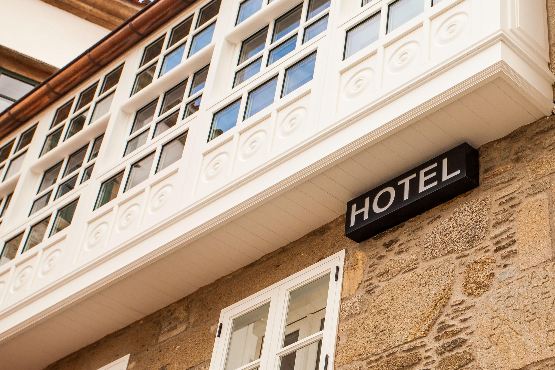 Vista Exterior Hotel Plaza Obradoiro by Bossh! Hotels