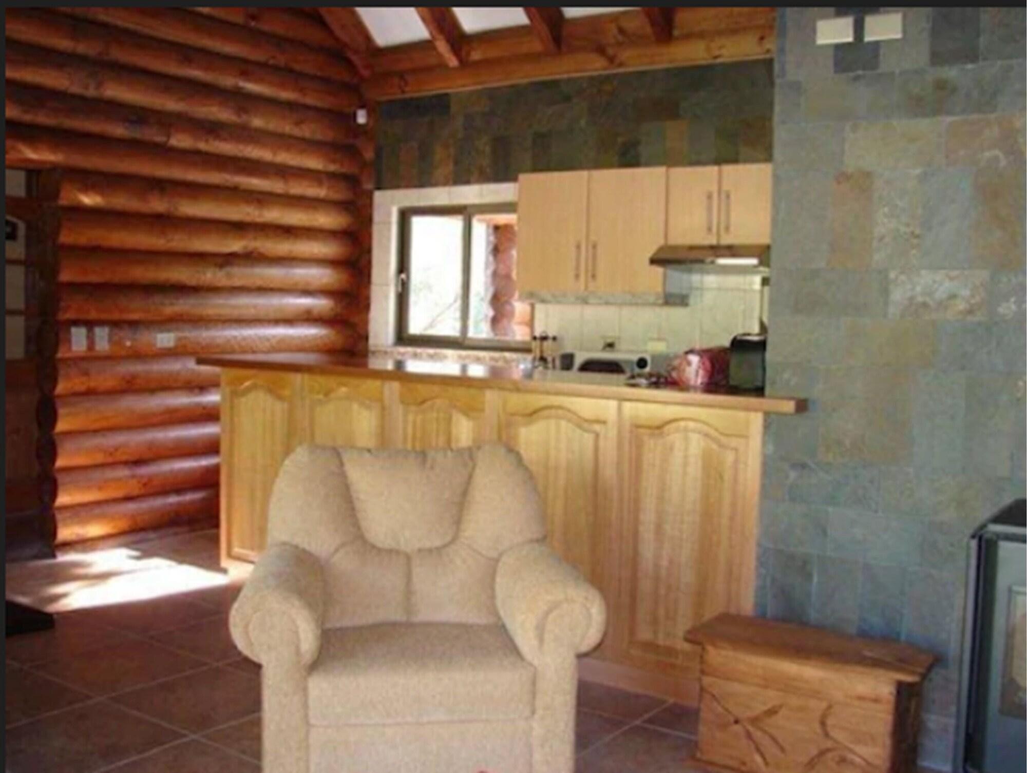 Vista Lobby Cabañas - Casa Lago Villarrica
