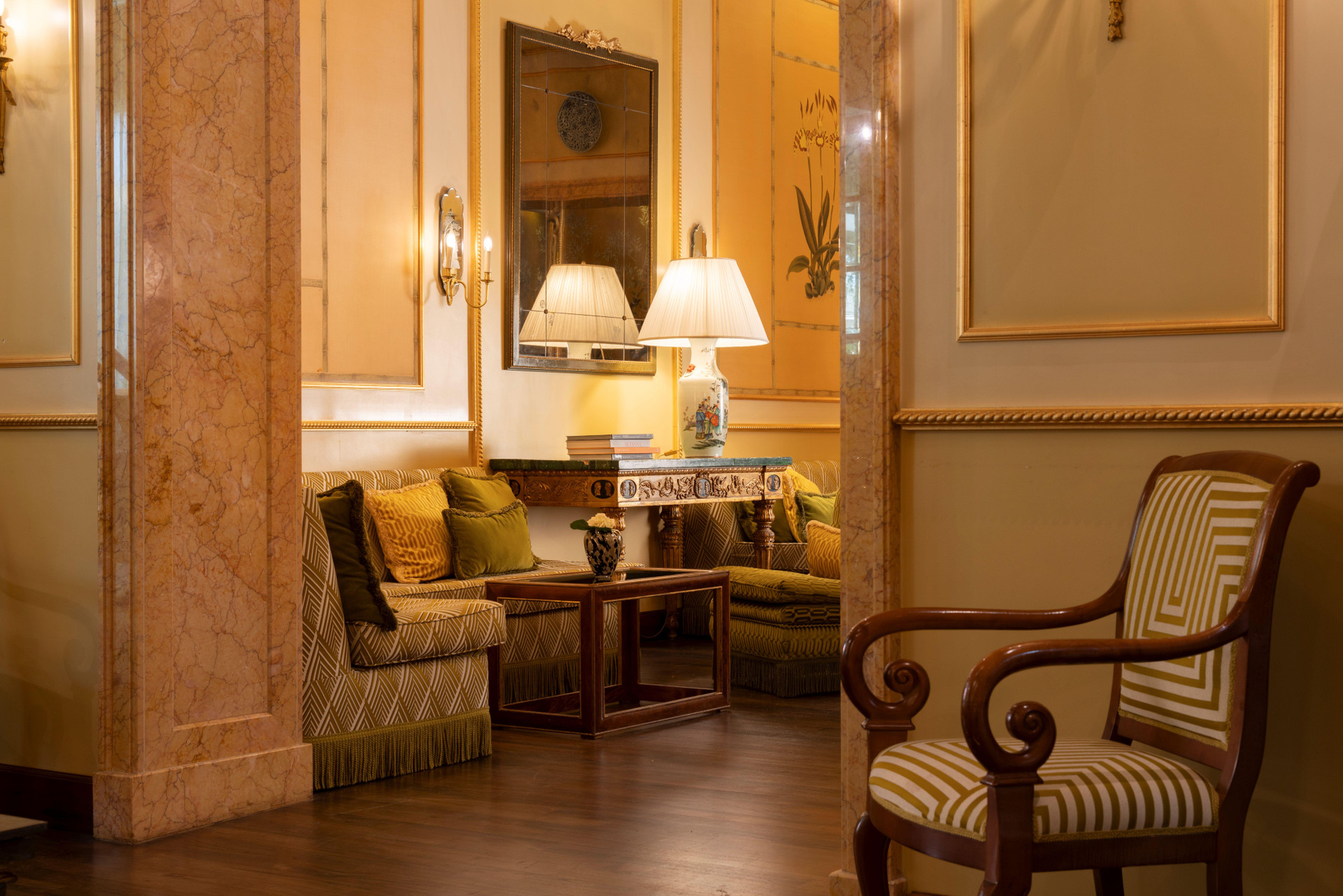 Vista Lobby Hotel Degli Aranci