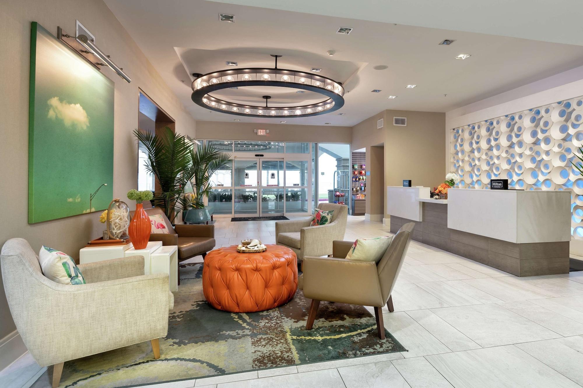 Vista Lobby DoubleTree by Hilton Hotel Galveston Beach