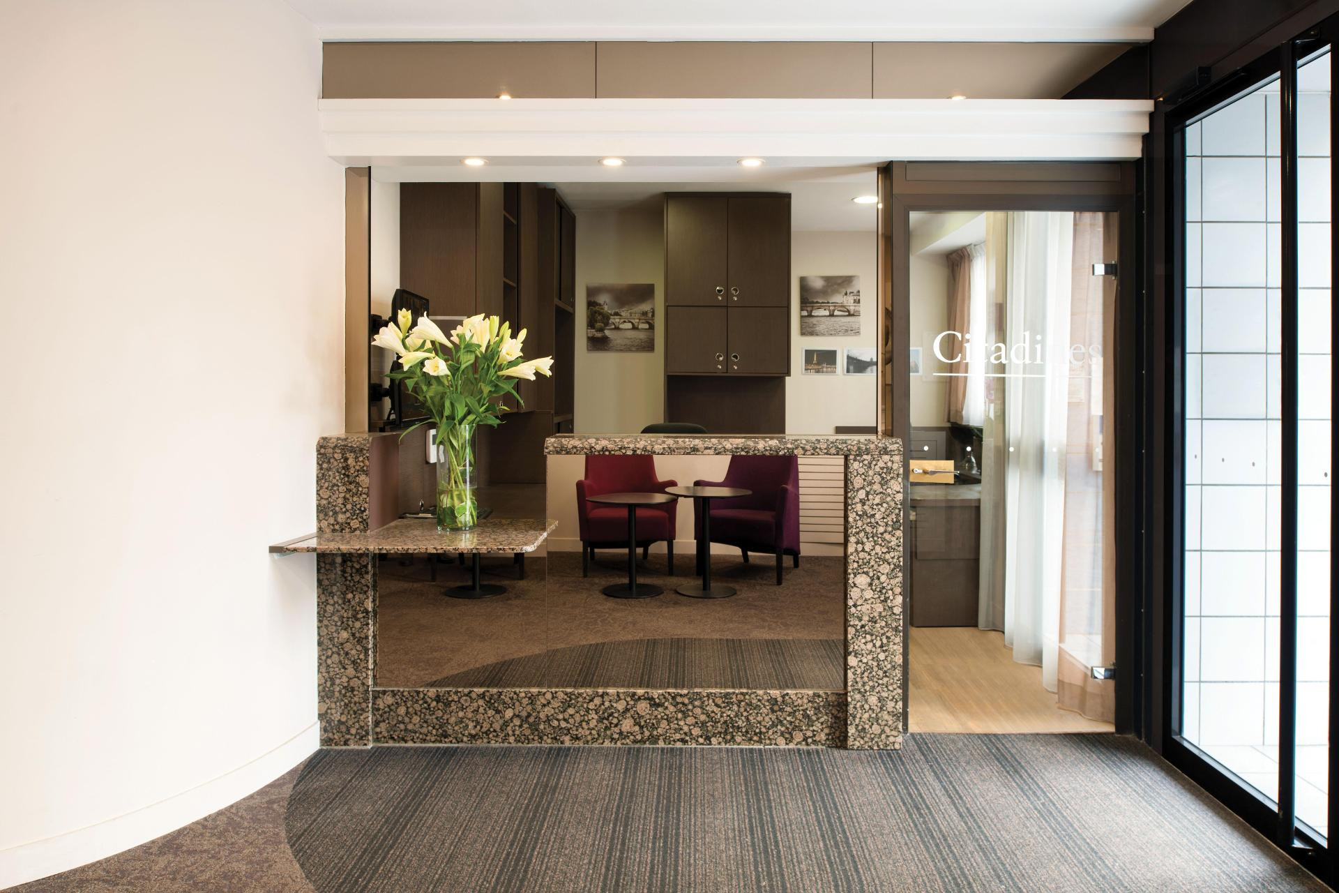 Vista Lobby Citadines Austerlitz Paris