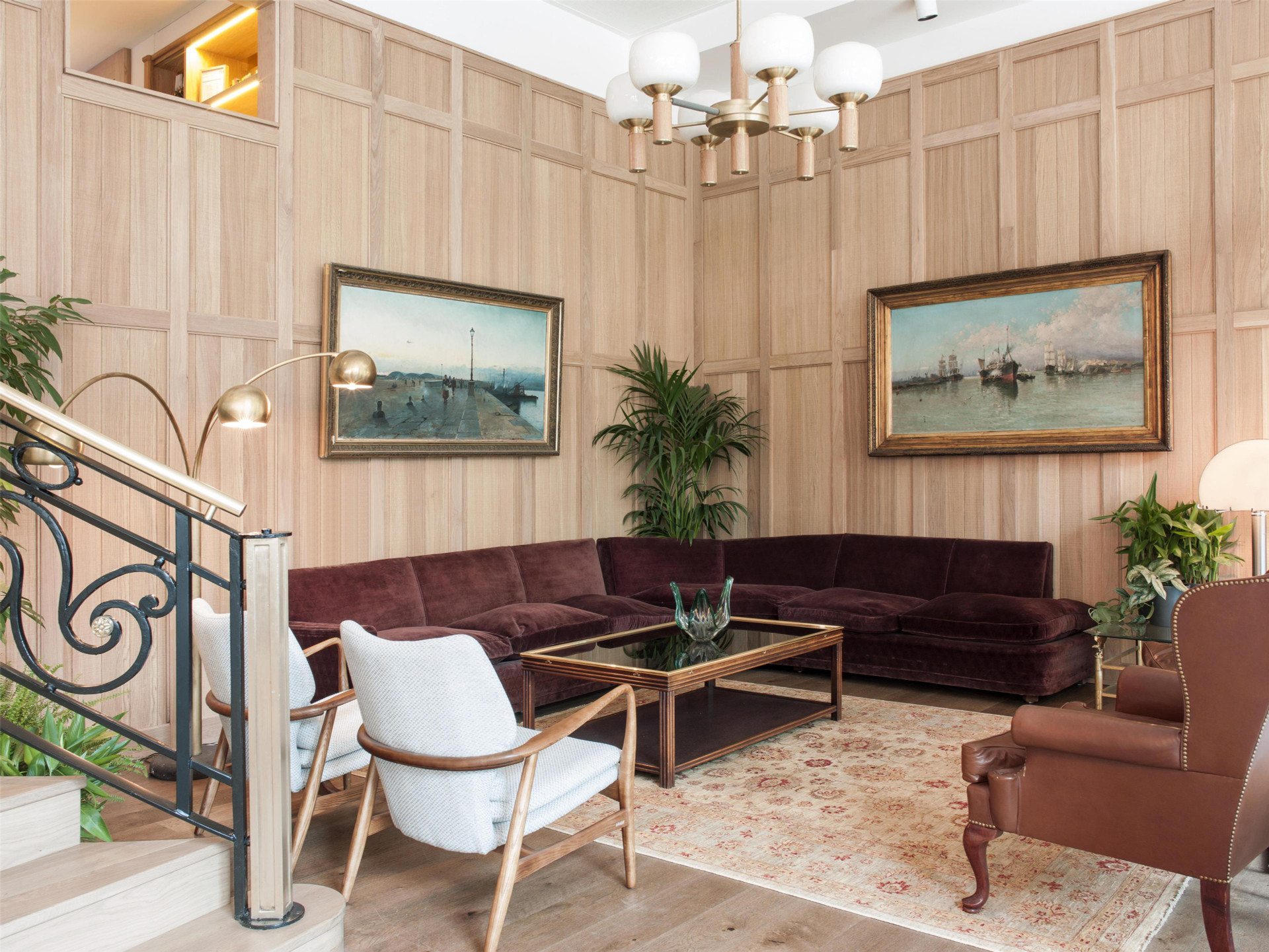 Vista Lobby NH Collection Madrid Suecia