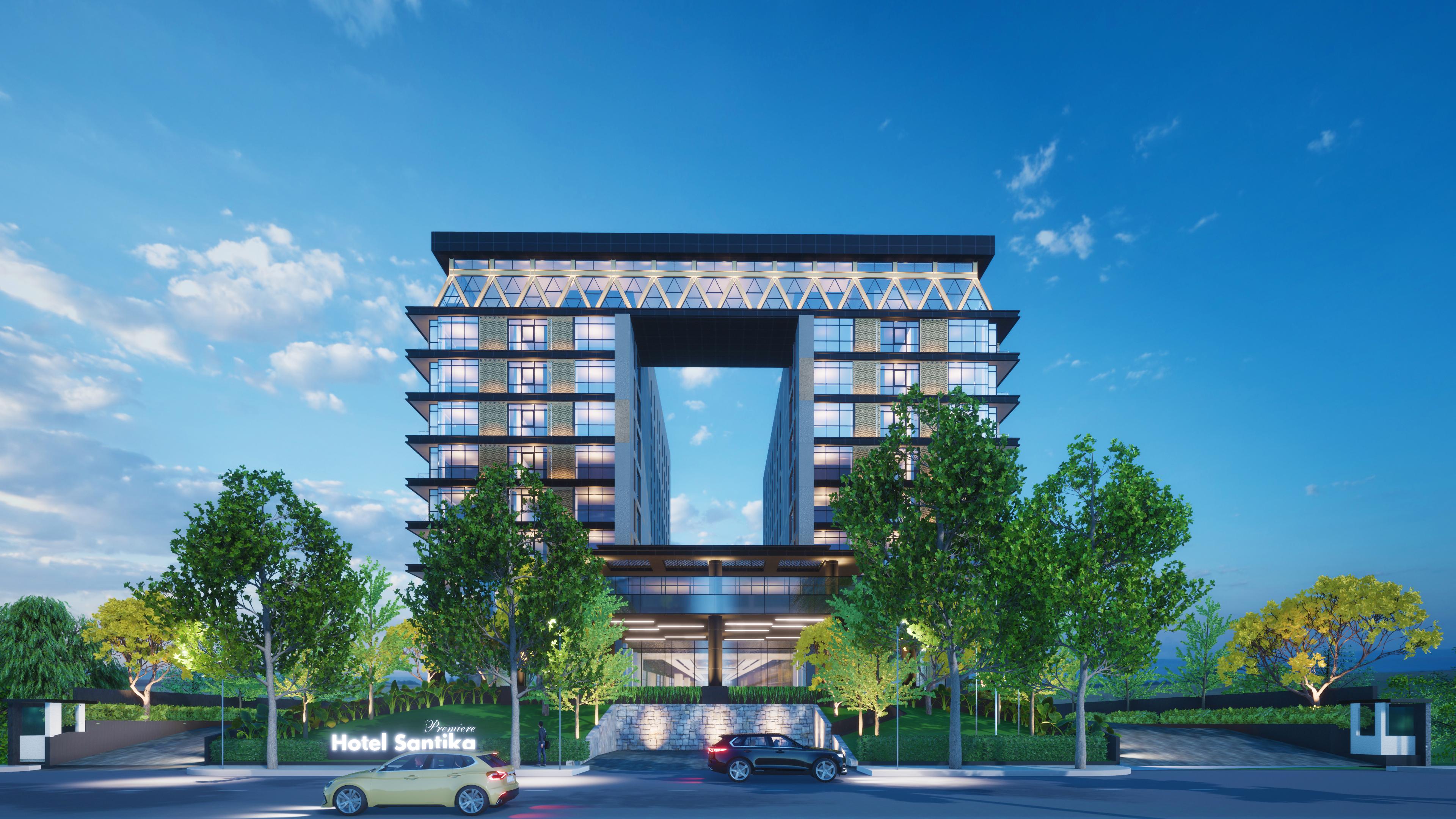 Vista Exterior Hotel Santika Premiere Padang