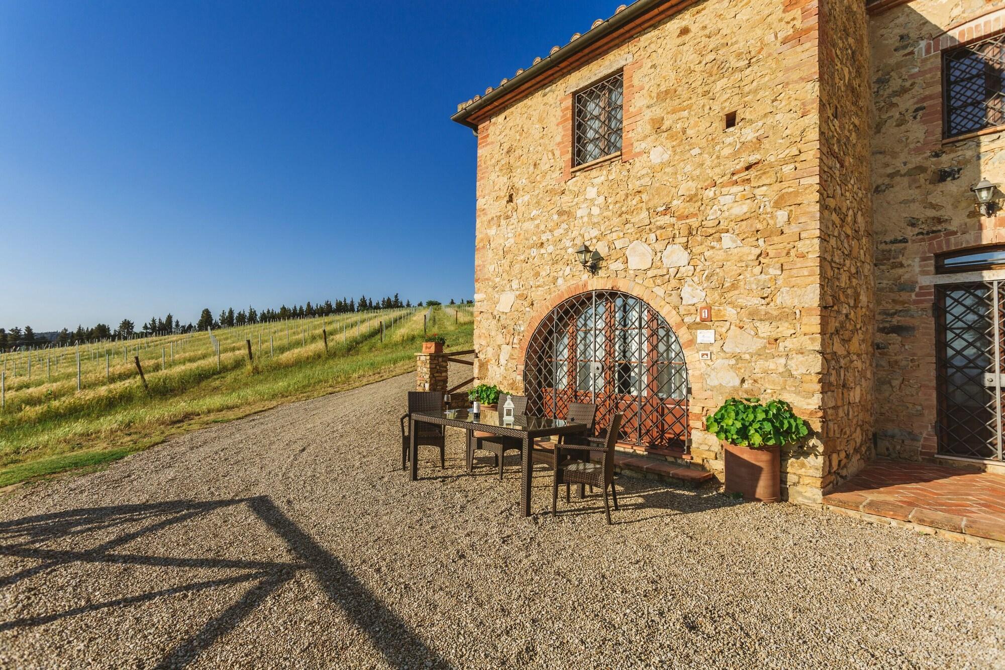 Vista Exterior Ormanni nel Chianti Classico
