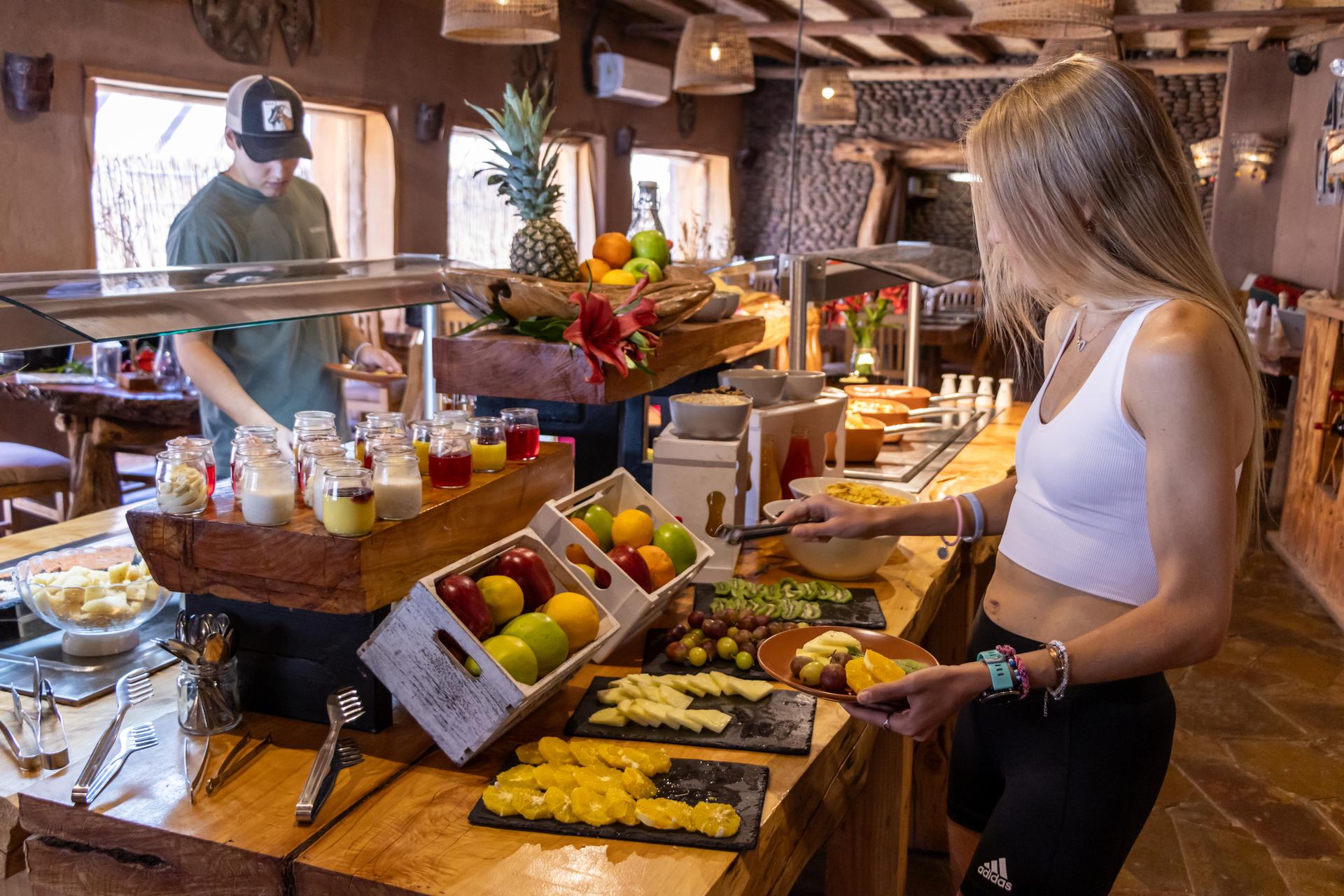 Área de desayuno Don Raúl Hotel