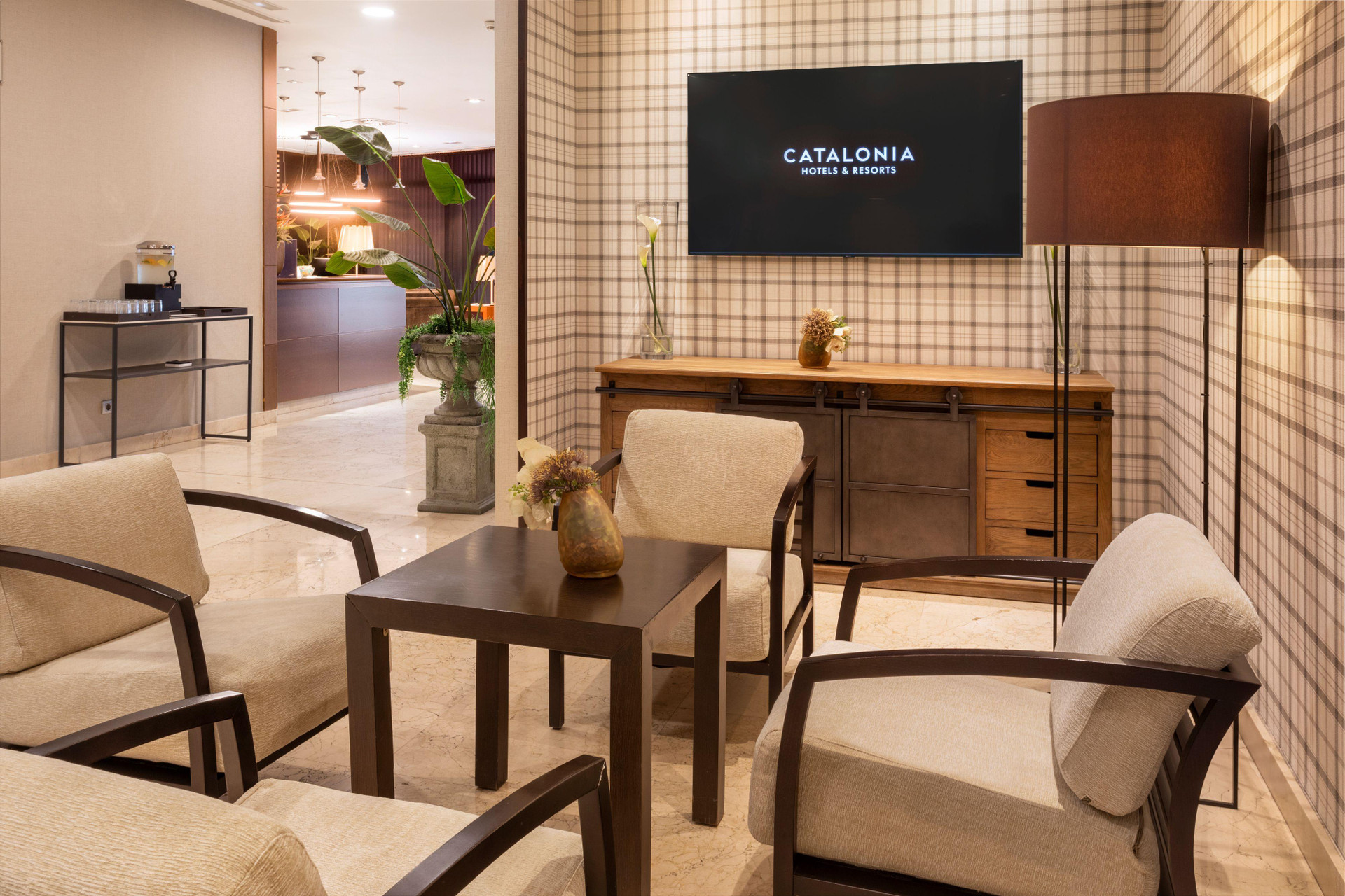 Vista Lobby Catalonia El Retiro