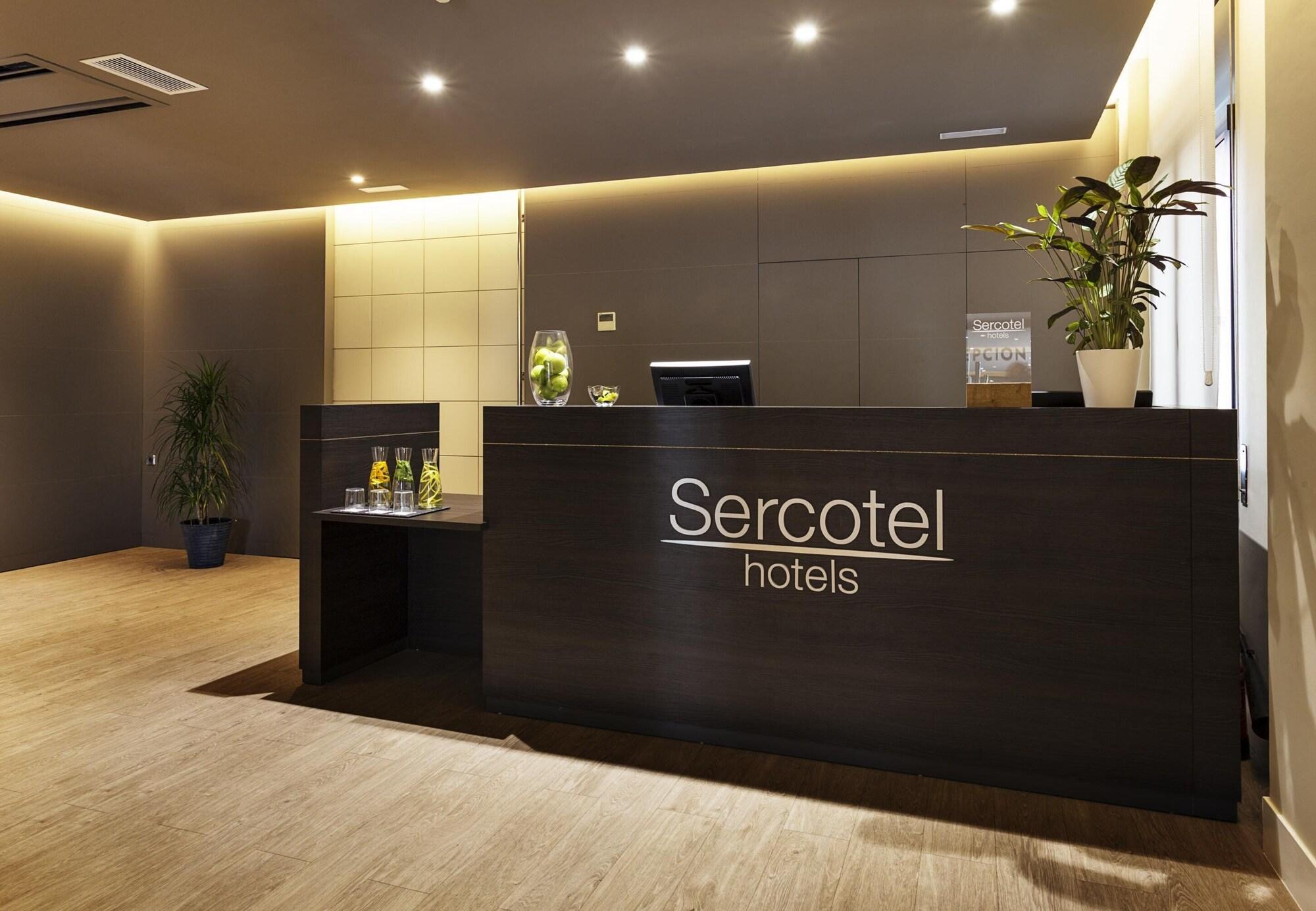 Vista Lobby Sercotel Tudela Bardenas