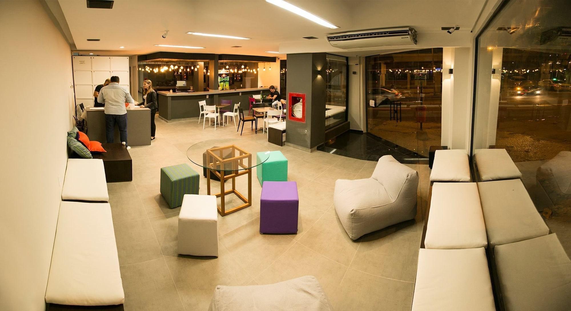 Vista Lobby Ipanema Beach Hostel