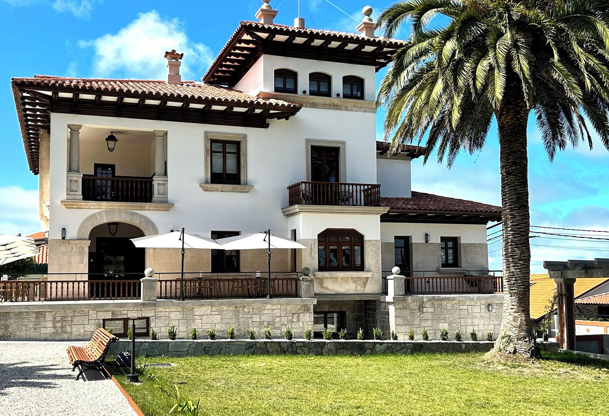 Vista Exterior Hotel El Rosal de Cudillero