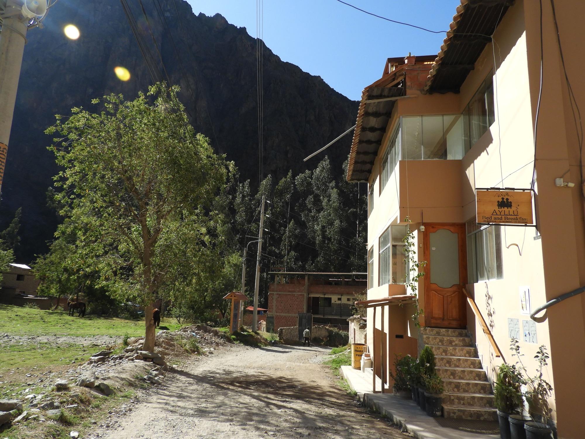 Vista Exterior Ayllu B&B Ollantaytambo
