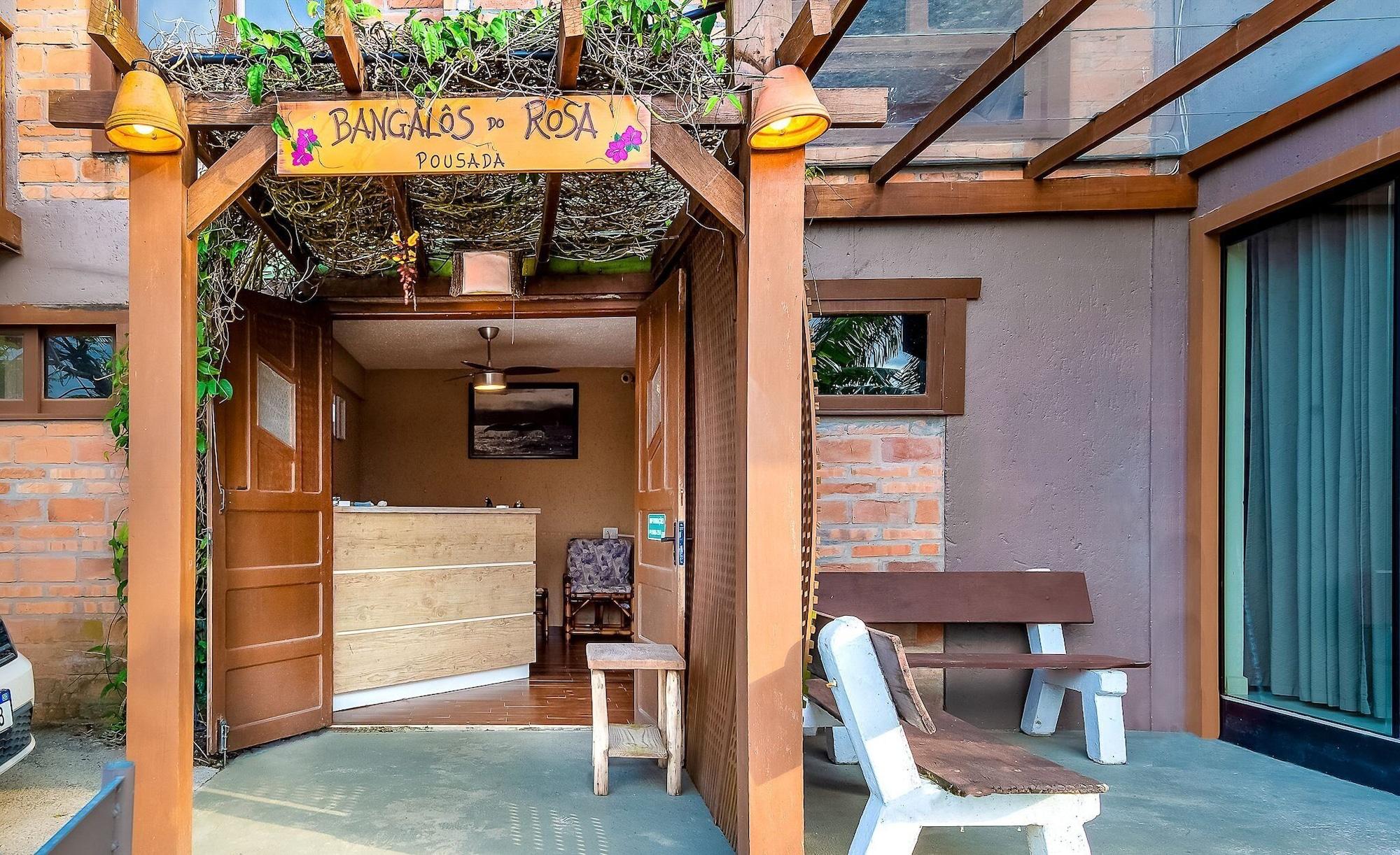 Vista Lobby Pousada Bangalôs do Rosa