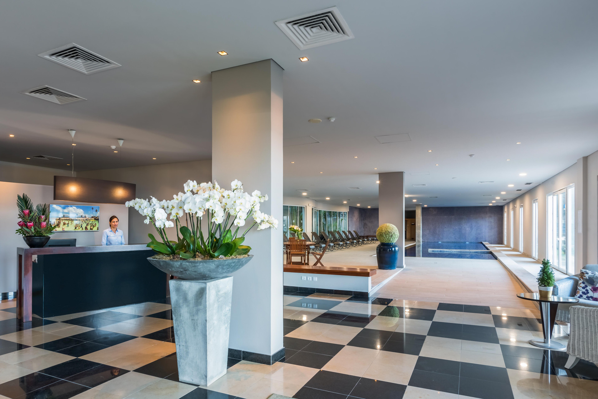 Vista Lobby Enotel Sunset Bay