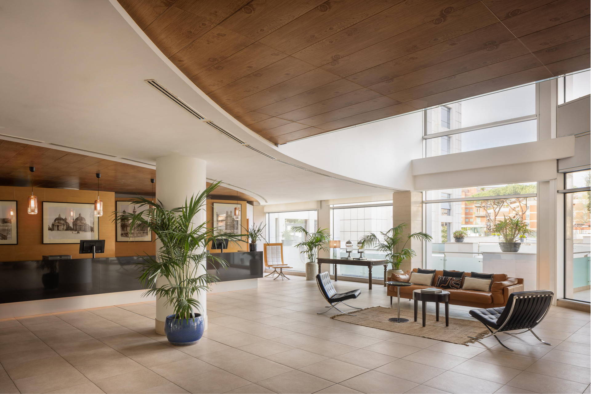 Vista Lobby Precise House Mantegna Roma
