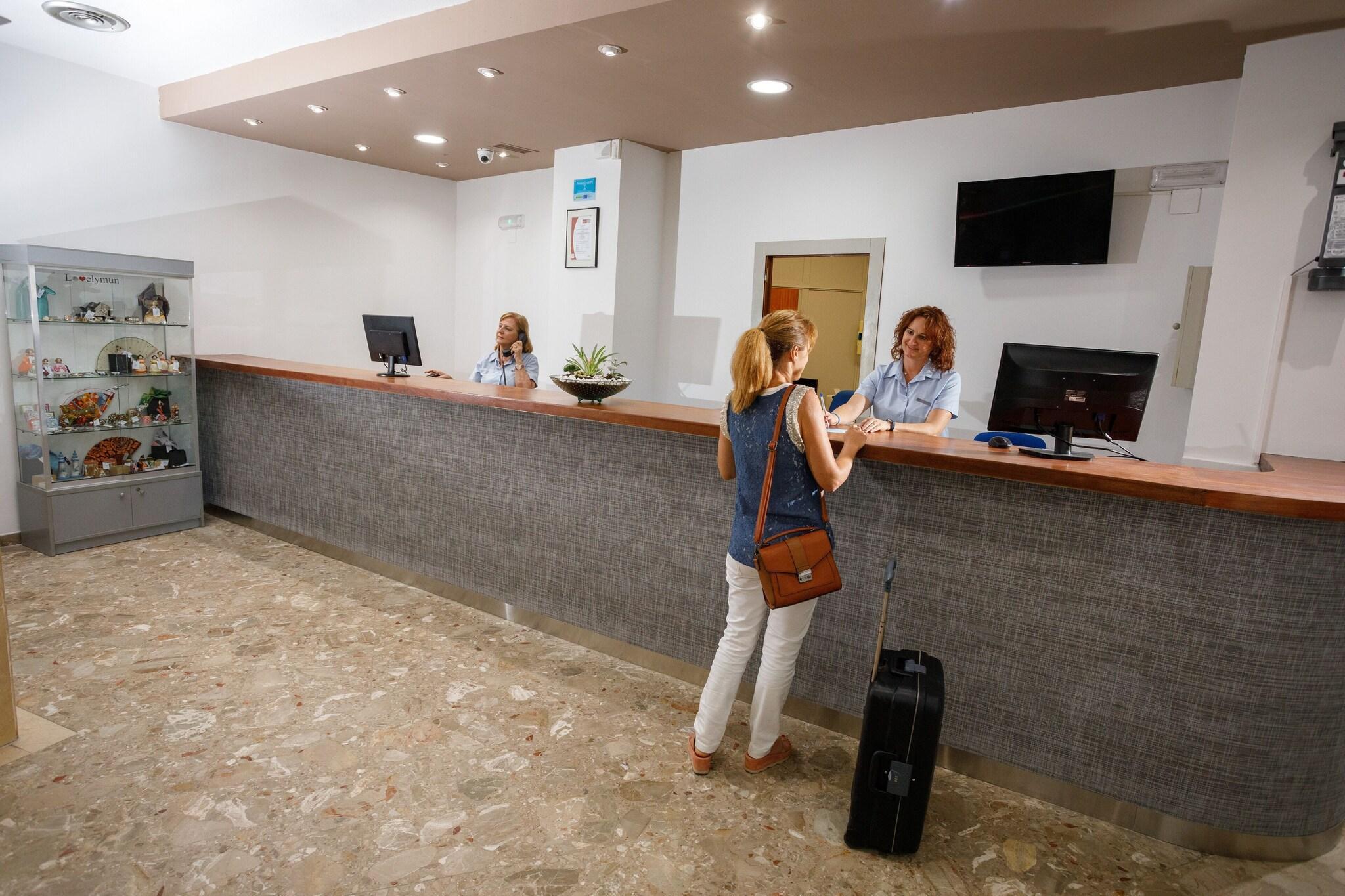 Vista Lobby Hotel Tres Anclas