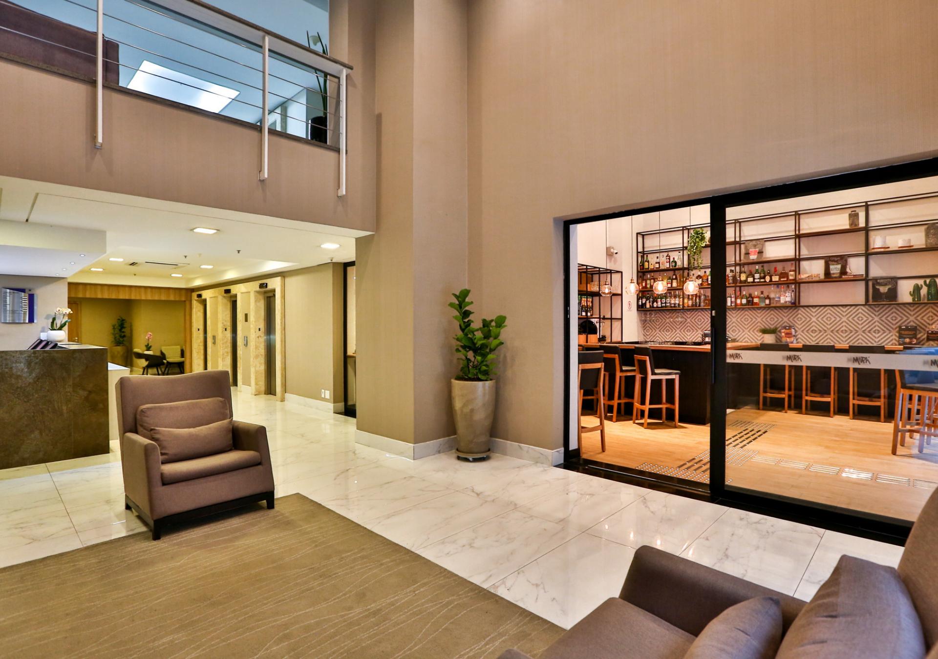Vista Lobby Transamerica Executive Jardins