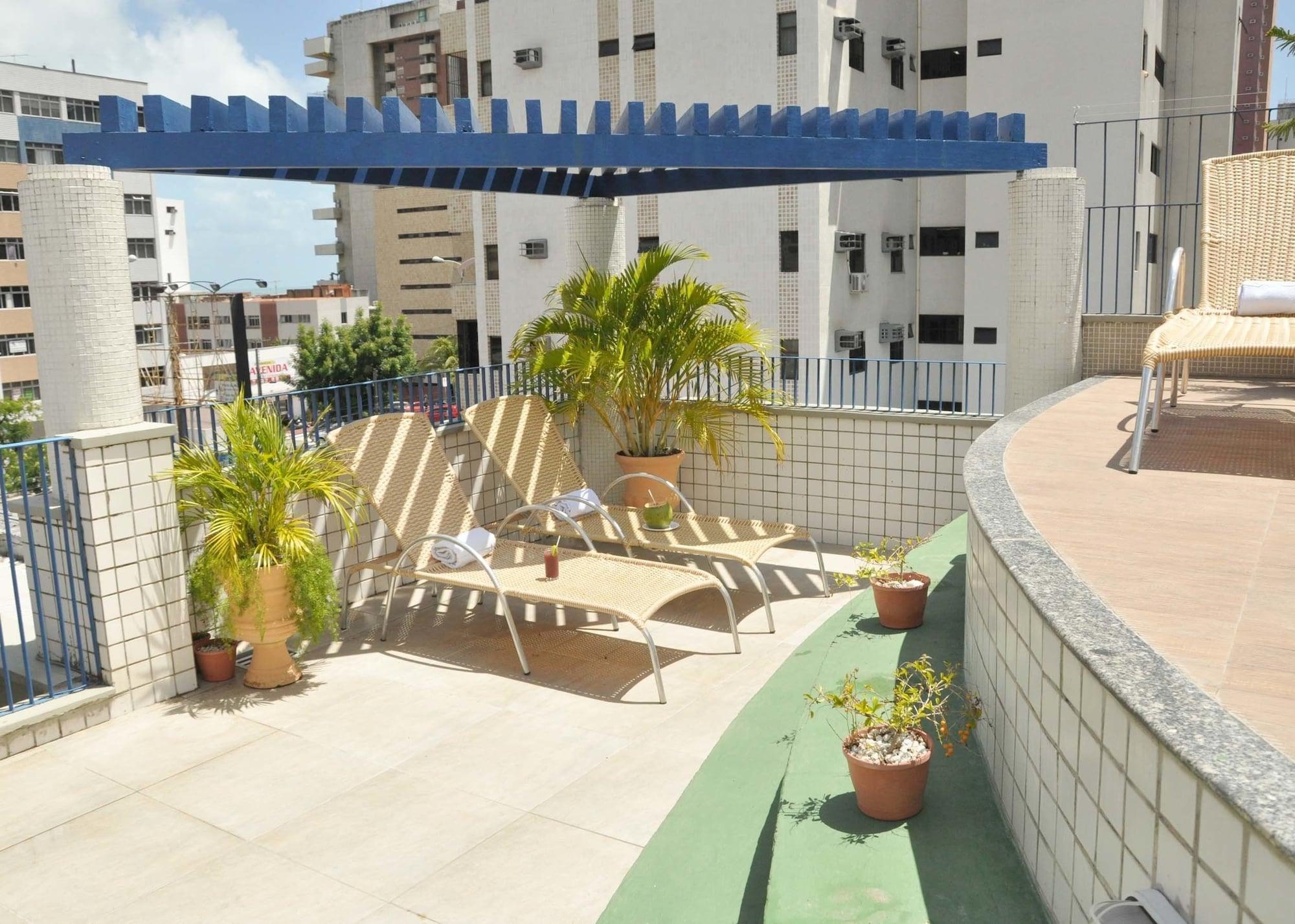 Vista Piscina Vila Azul Praia Hotel