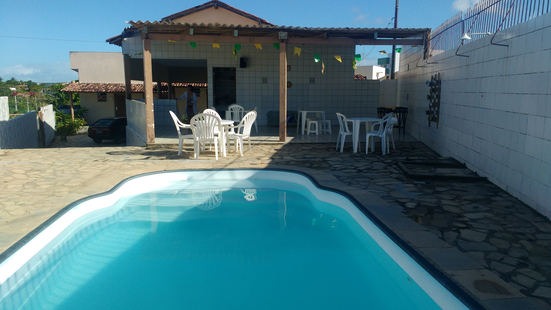 Vista Piscina Ruana's Hostel