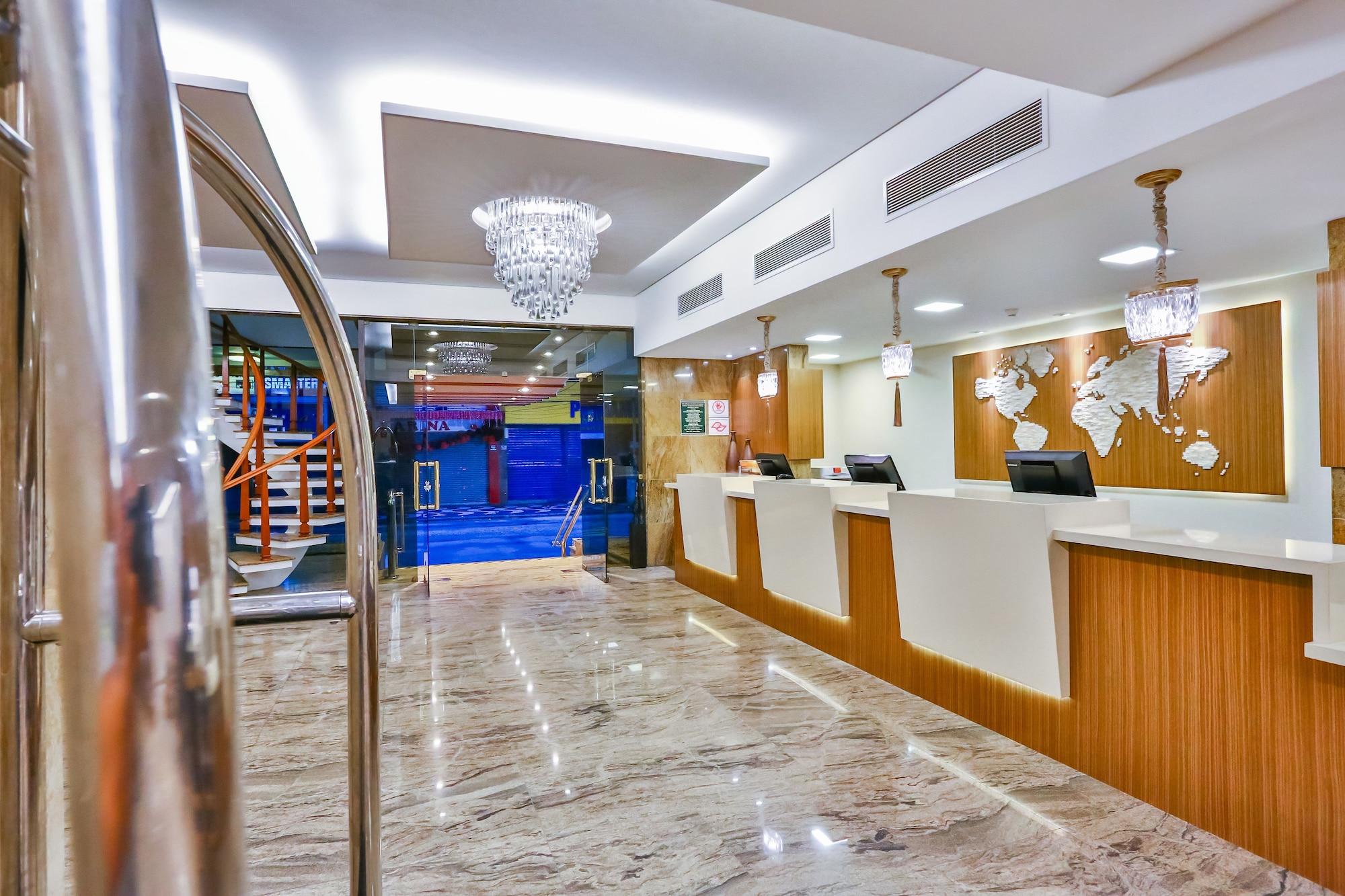 Vista Lobby Bourbon Convention Hotel Santos
