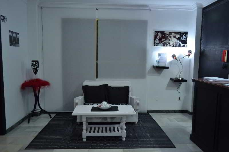 Vista Lobby Hotel Virgen de los Reyes