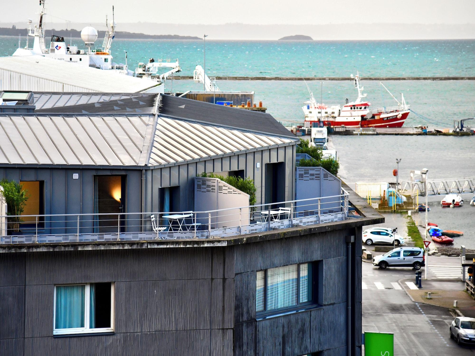 Vista Exterior ibis Budget Brest Centre Port