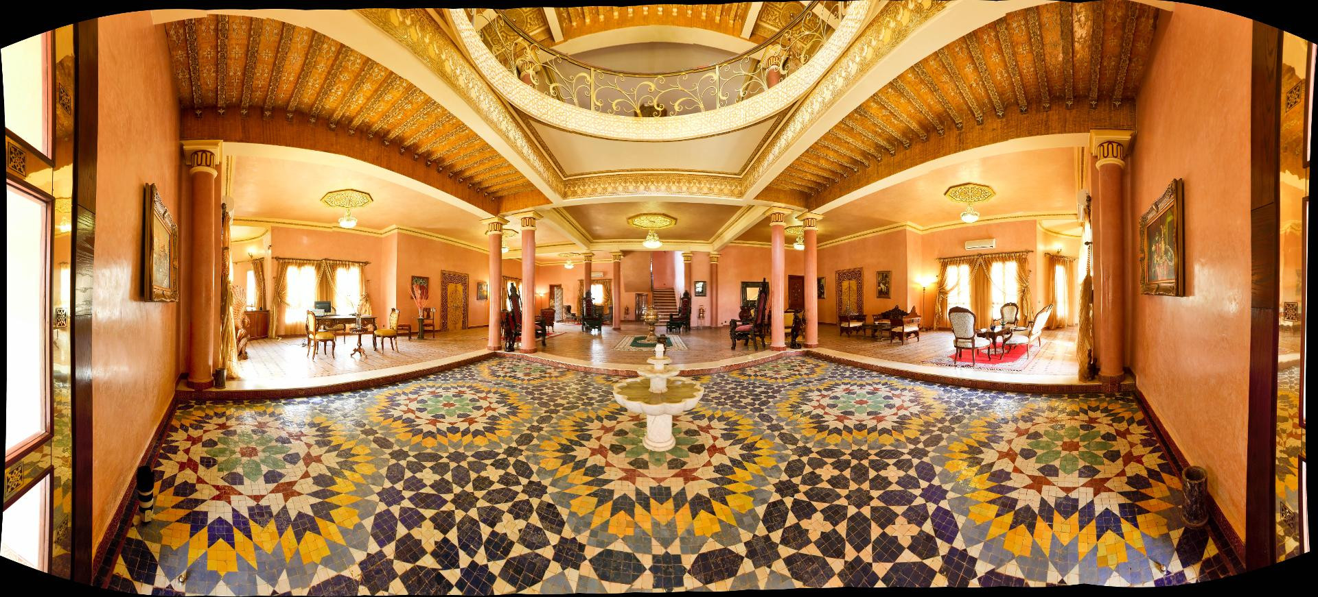 Vista Lobby Palais du Desert hotel & Spa