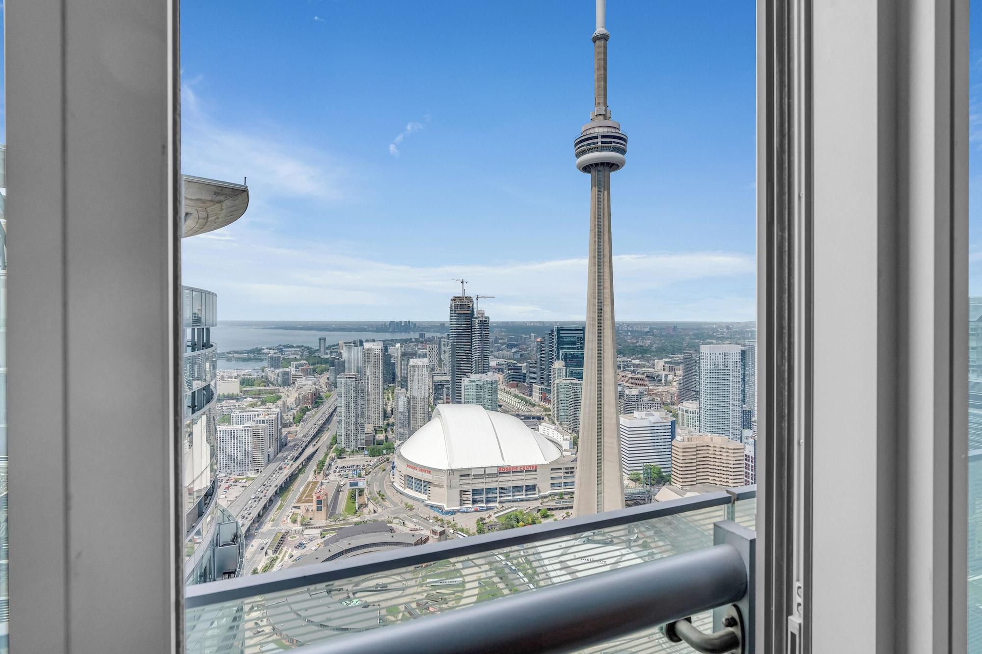 Equipamiento de Habitación Elegant Suites - CN Tower & Lake View