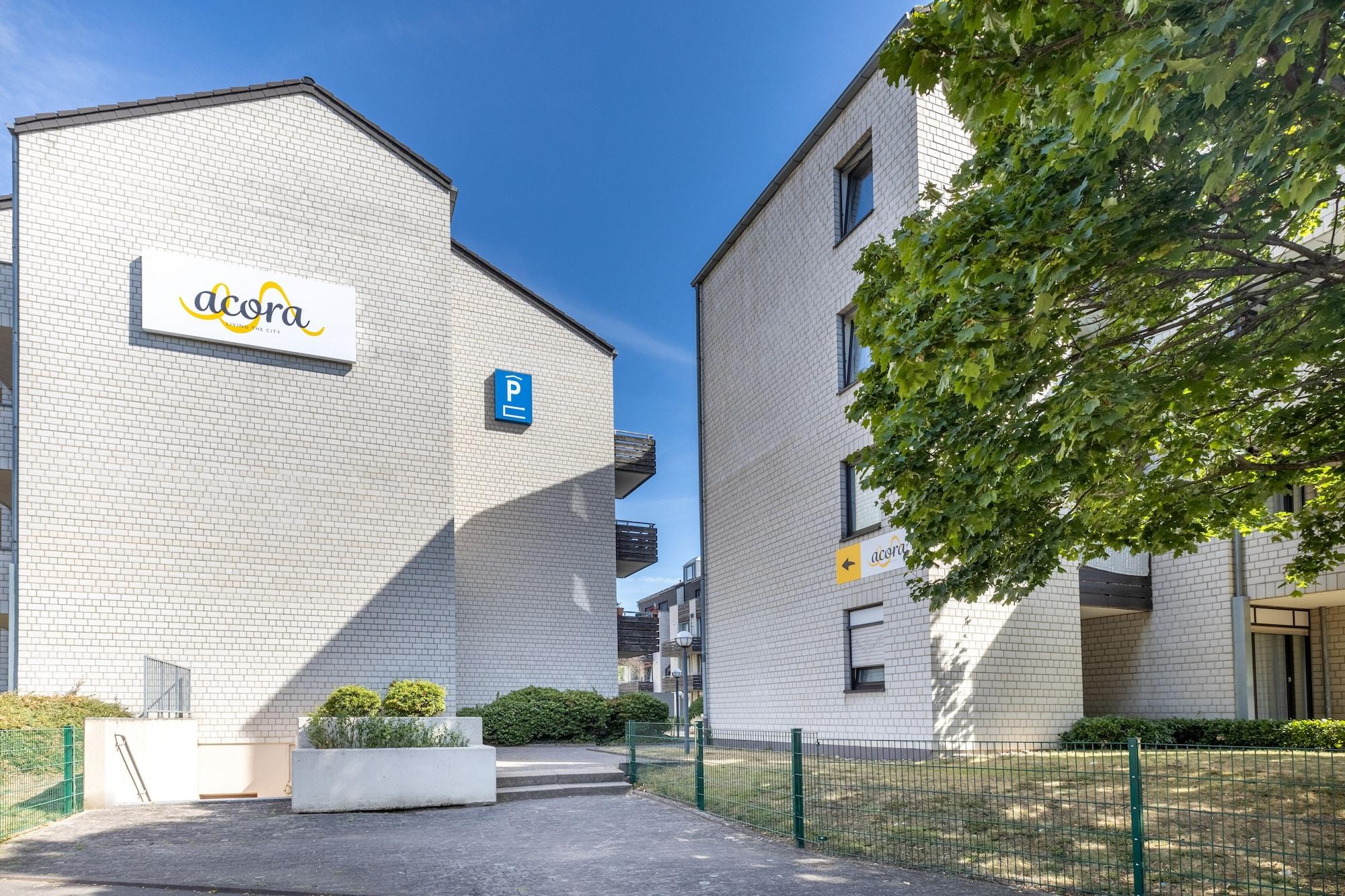 Vista Exterior acora Bonn Living the City