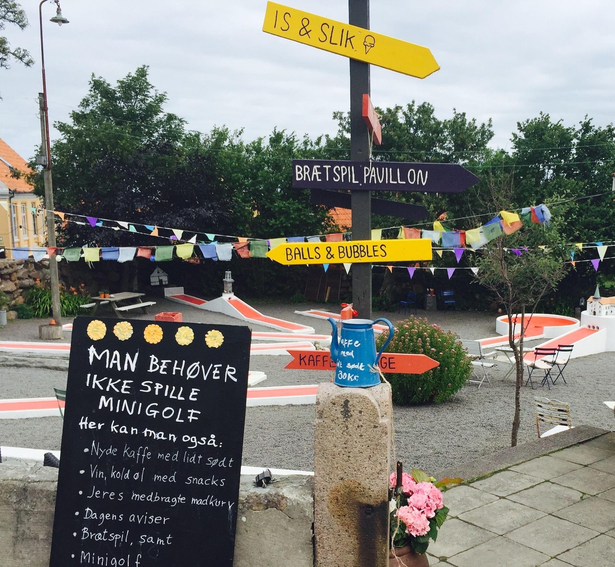 Campo de Golf Badepensionat Sandloppen