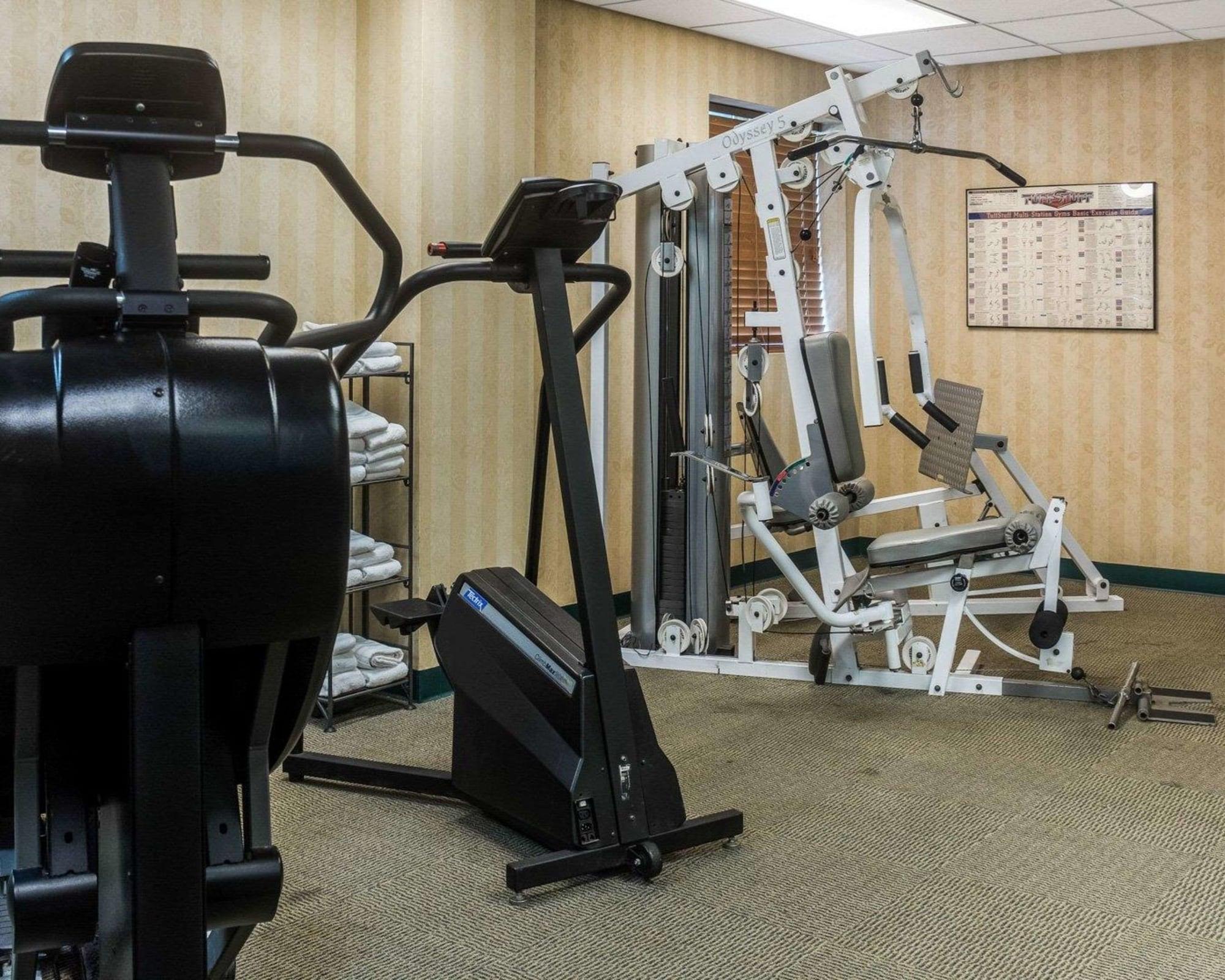 Gimnasio Quality Suites Lake Wright - Norfolk Airport