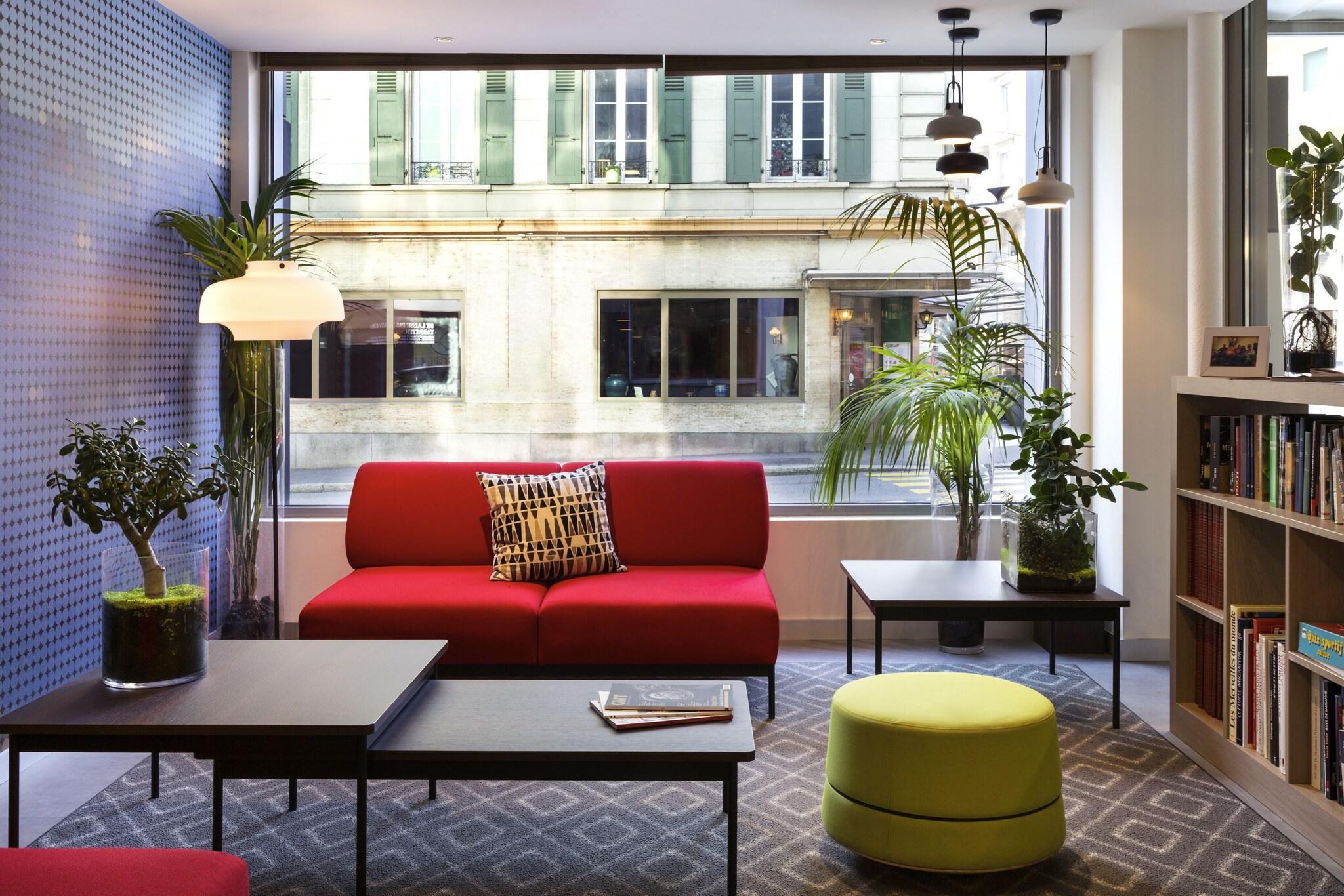 Vista Lobby ibis Lausanne Centre