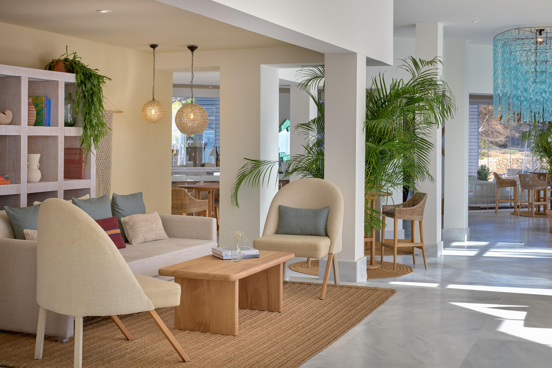 Vista Lobby Meliá Ibiza
